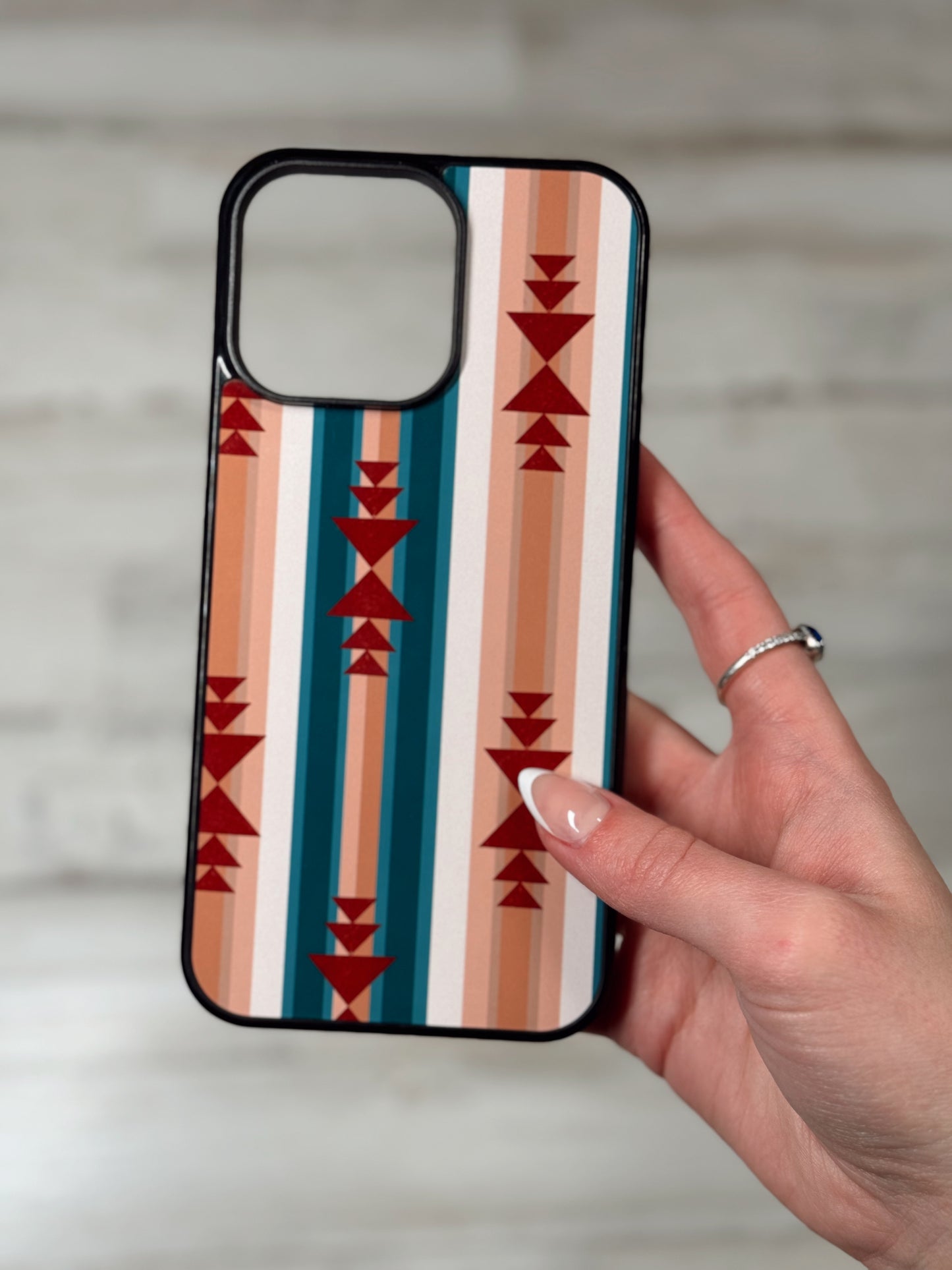 Wild Auburn Aztec Phone Case