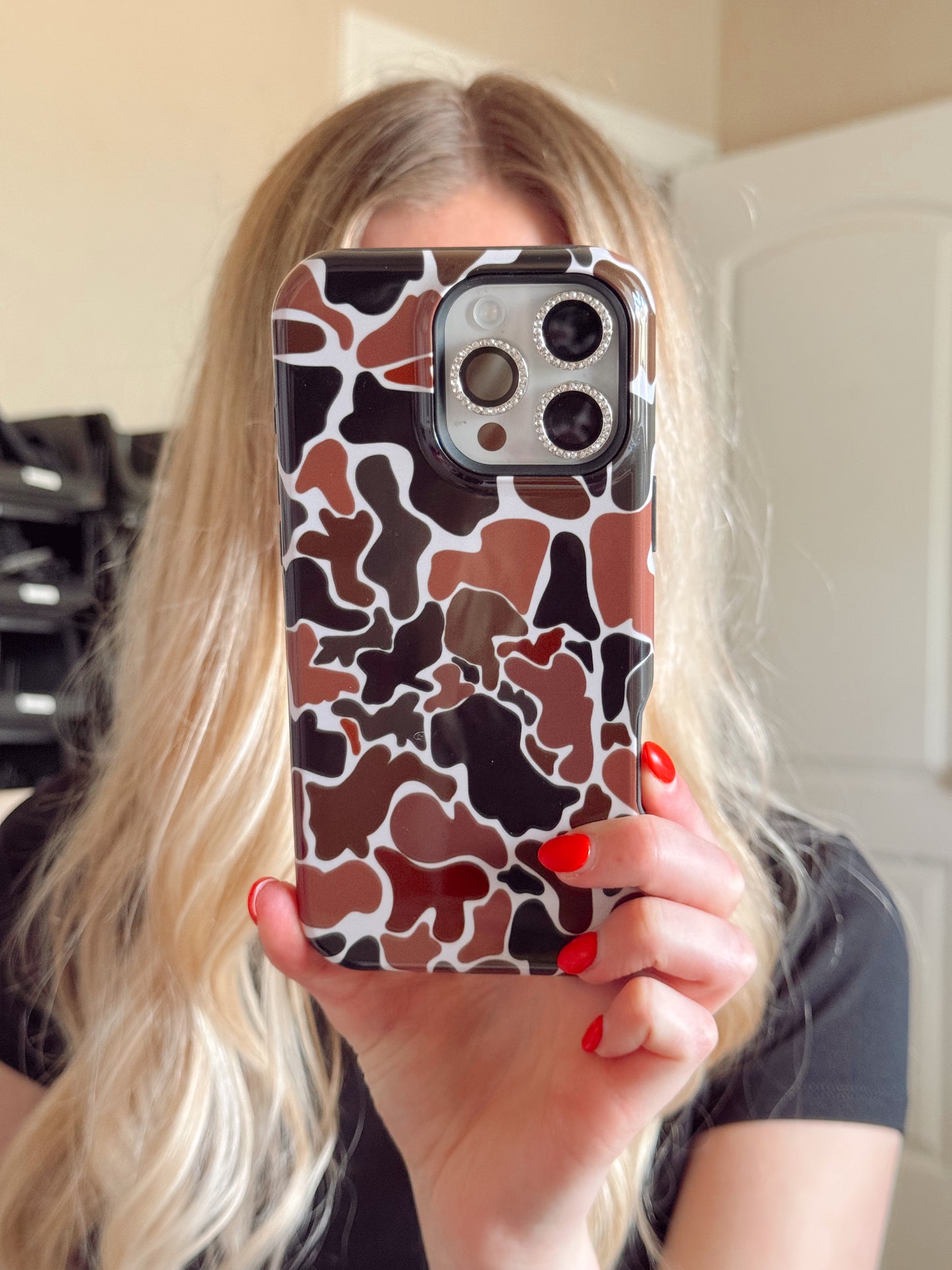 Trendy Camo Tough Magnetic Mobile Phone Case