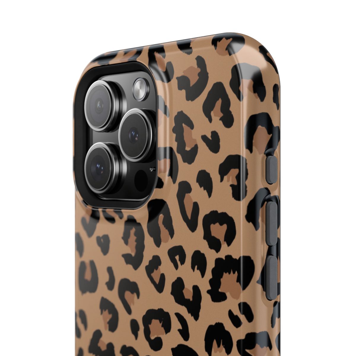 Cheetah Print Boho Trendy Tough Magnetic Mobile Phone Case