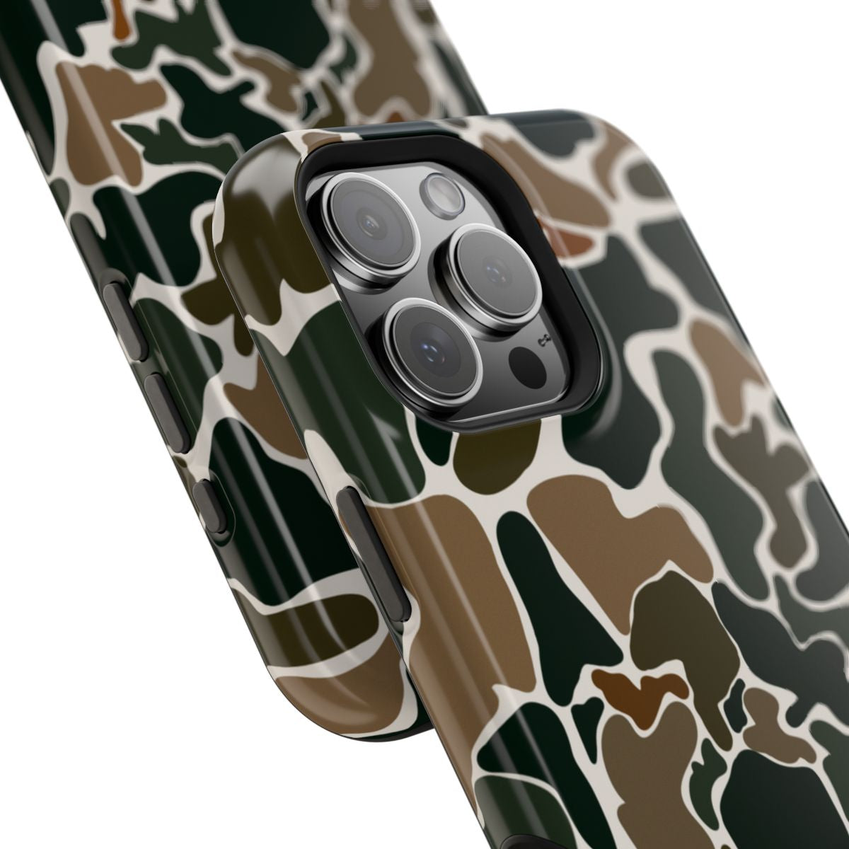 Trendy Camo Tough Magnetic Mobile Phone Case