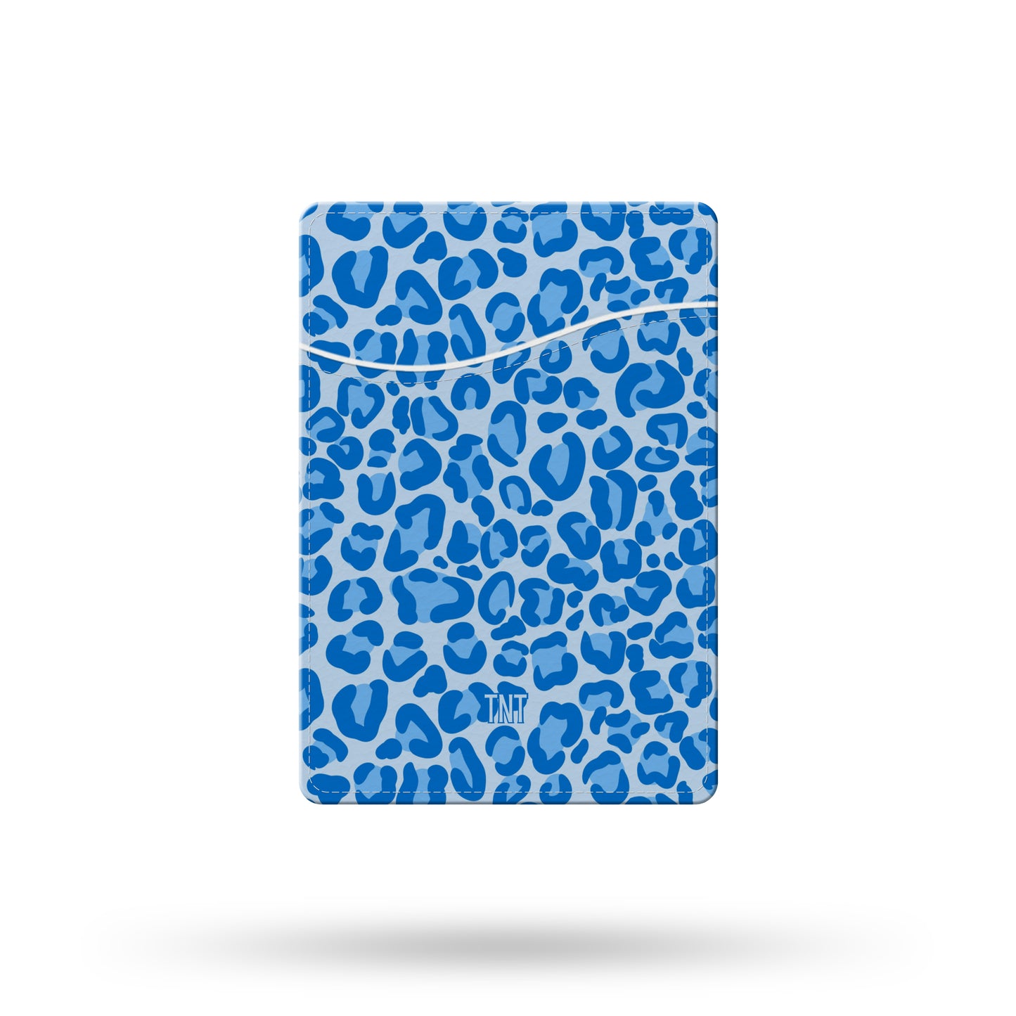 Blue Leopard Print Wallet / Card Holder