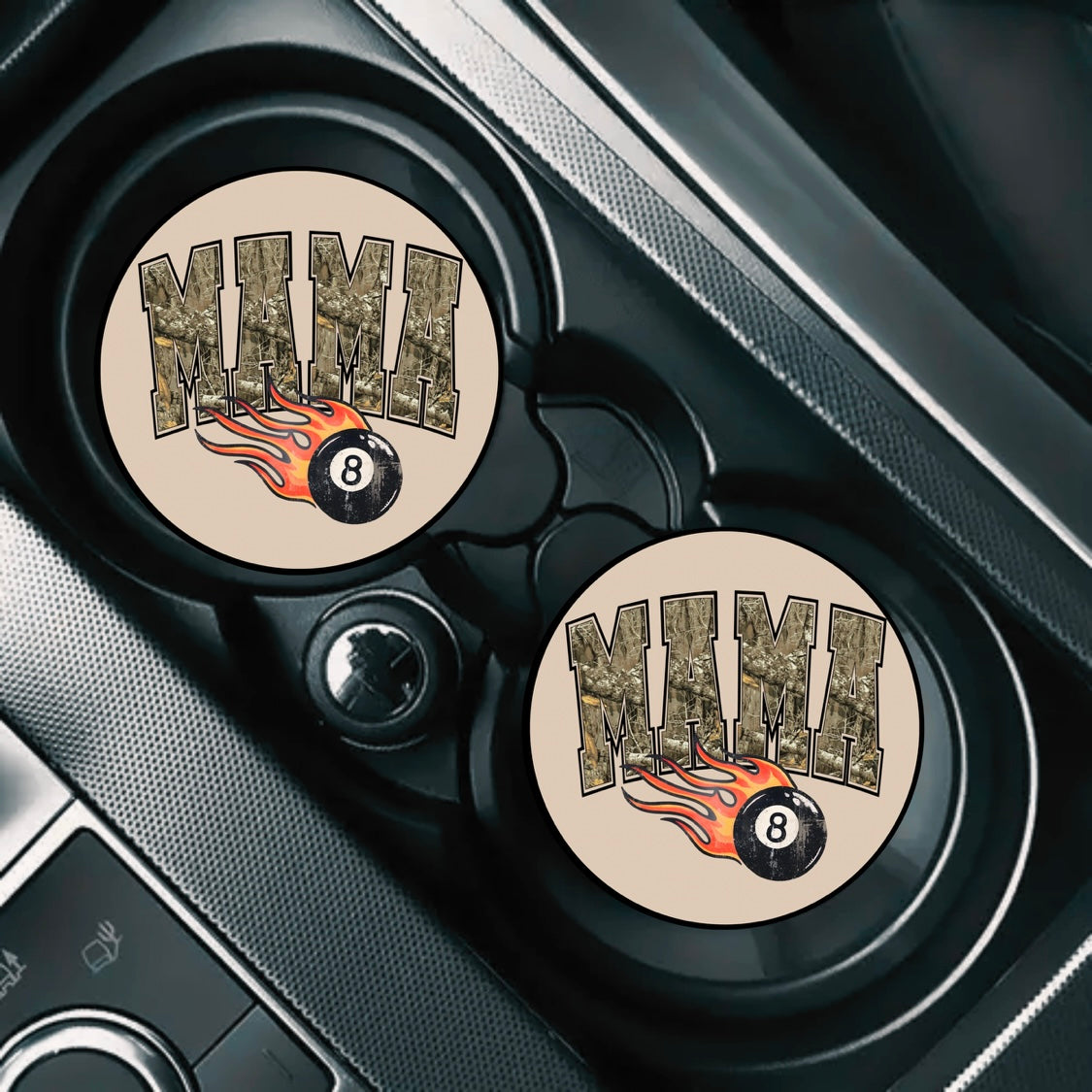 Camo Mama Car Coasters