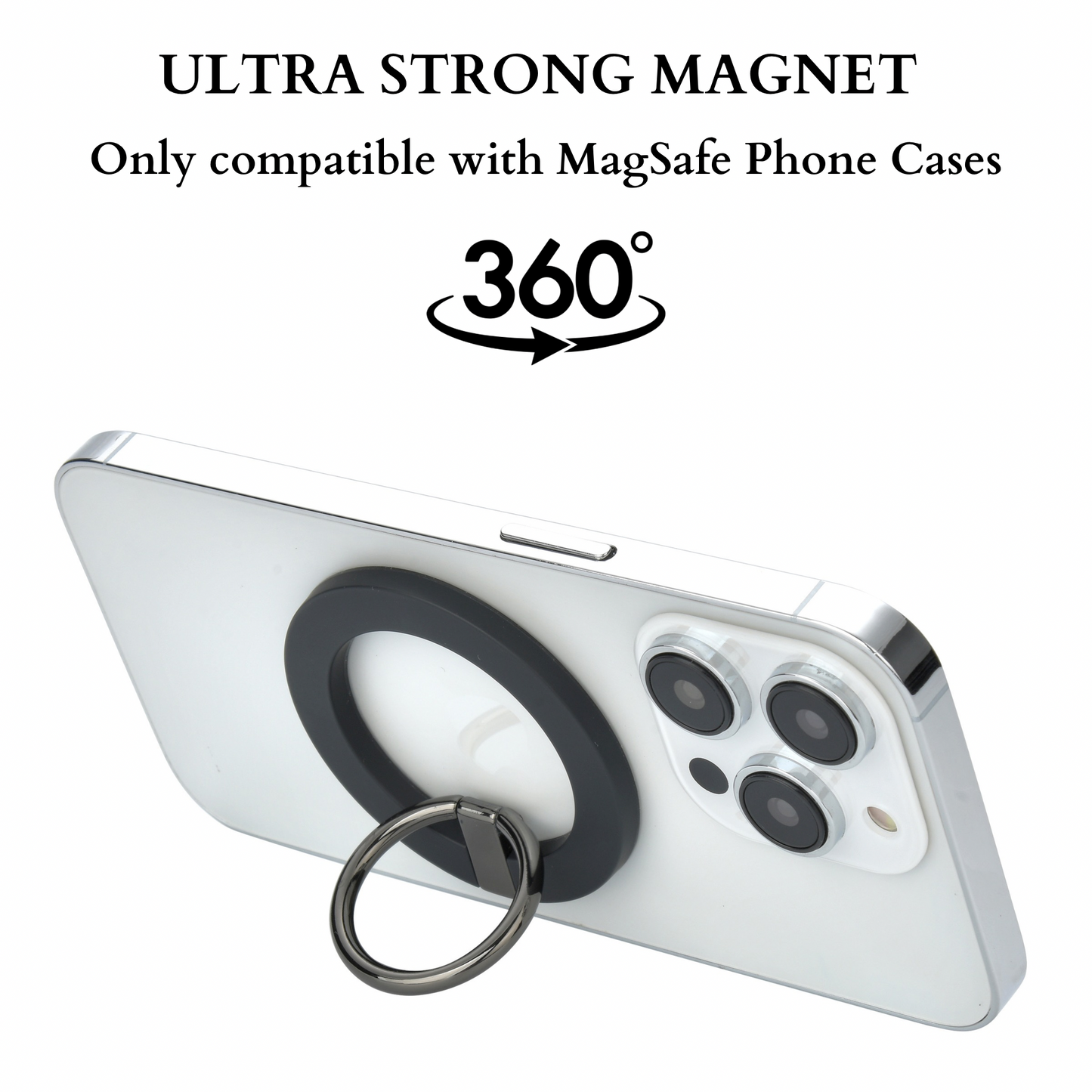 Matte Black MagSafe Phone Ring