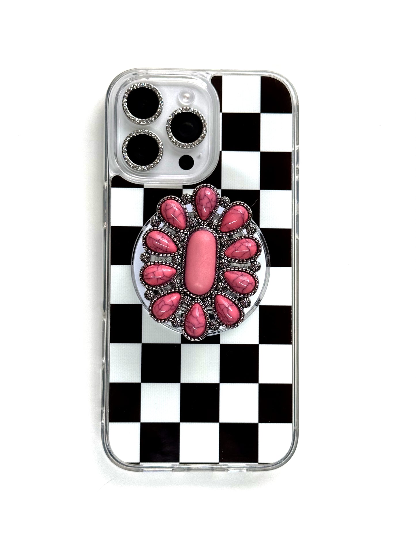 Pink Punch Western Concho MagSafe & Adhesive Phone Grip