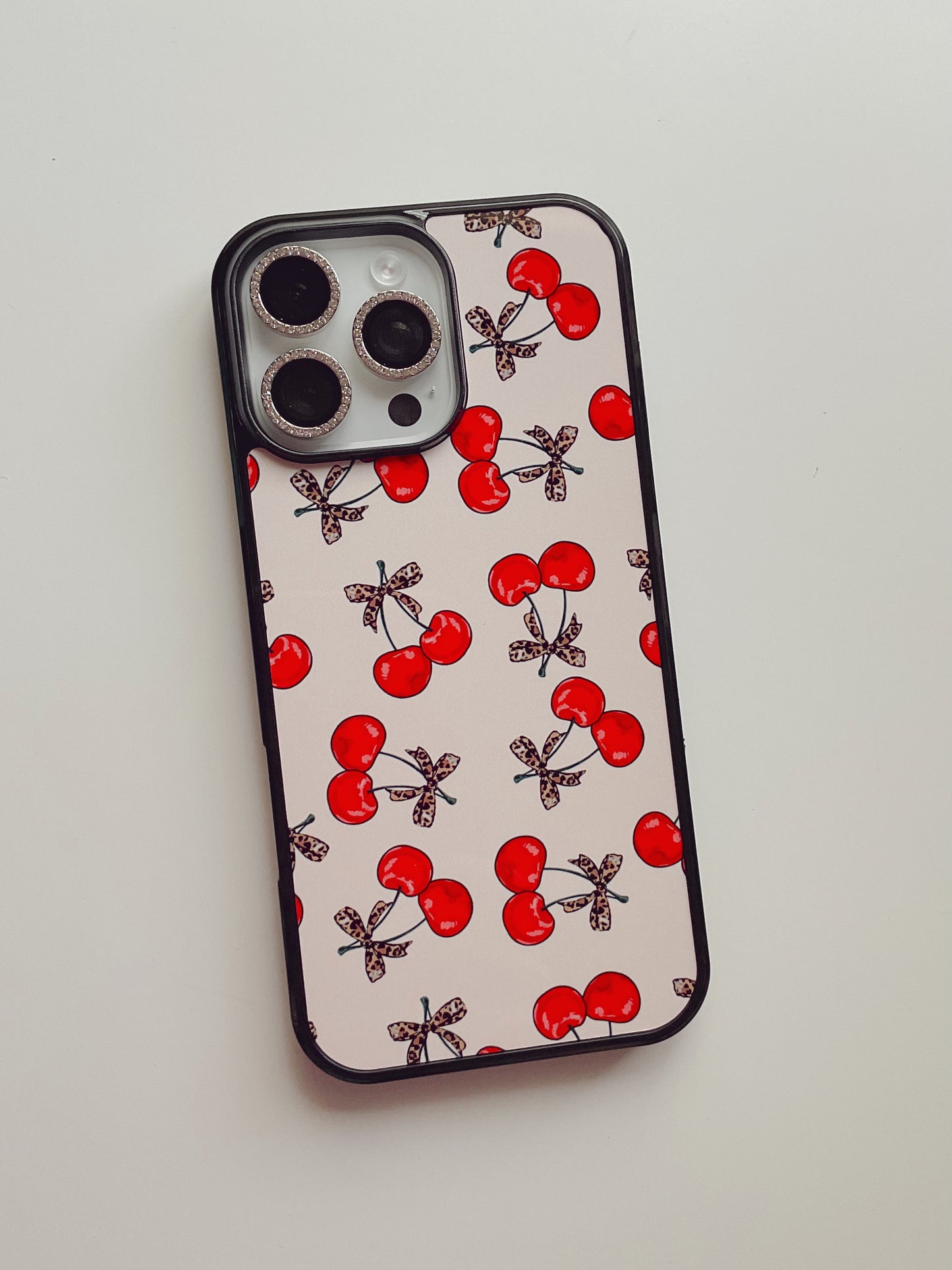 Cheetah Cherries Phone Case
