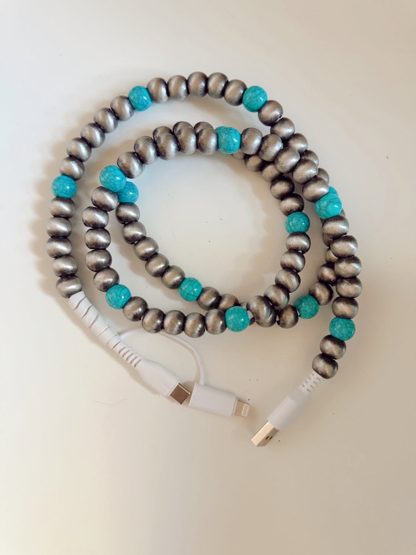 Western Beaded Phone Charger