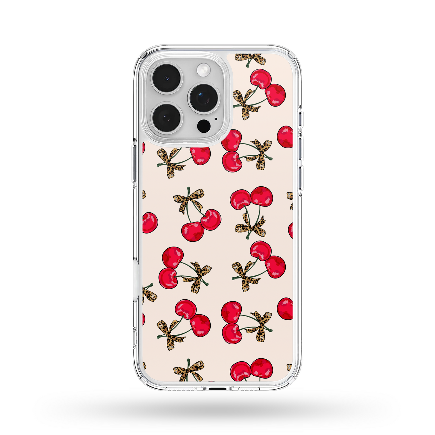 Cheetah Cherries Phone Case