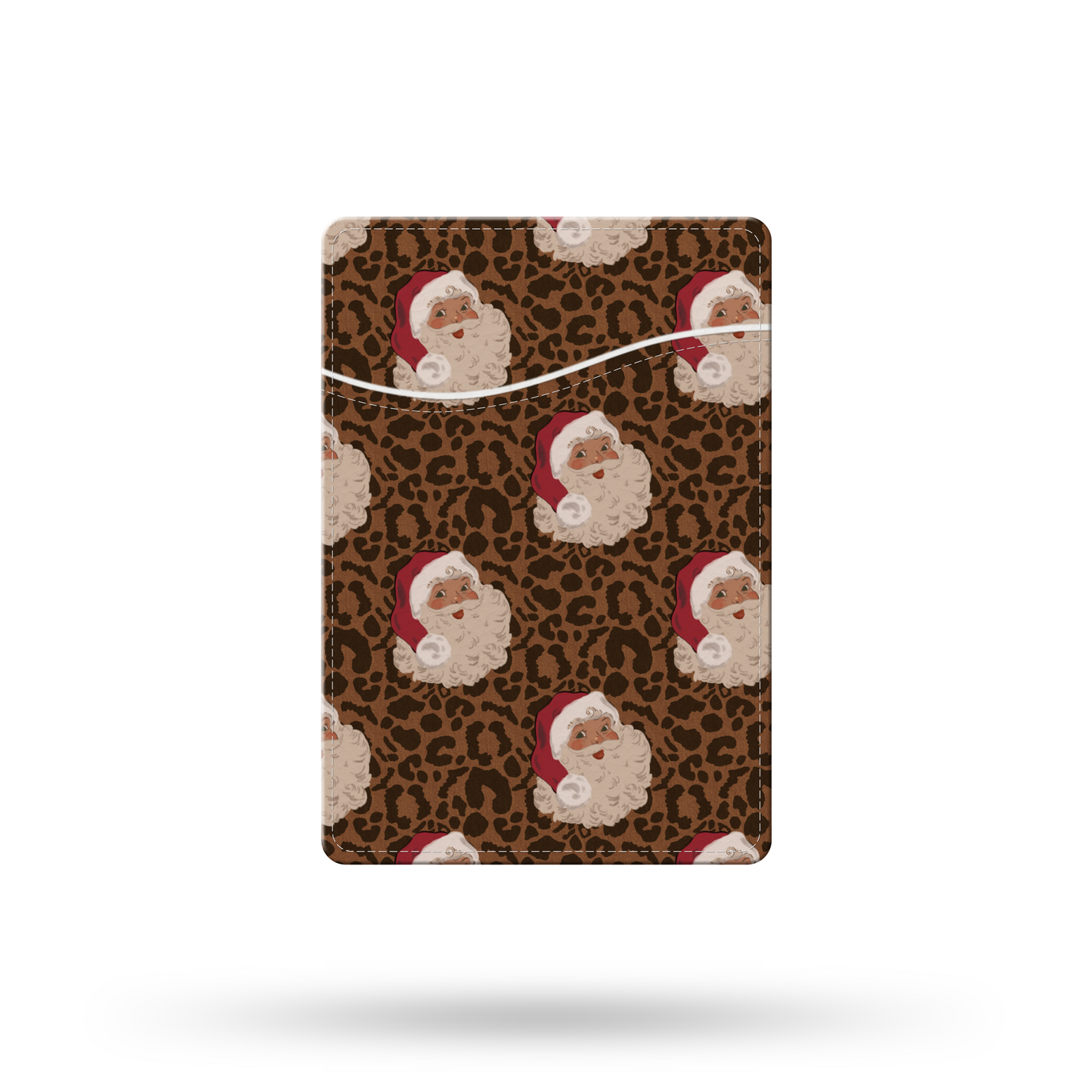 Cheetah Santa Phone Wallet