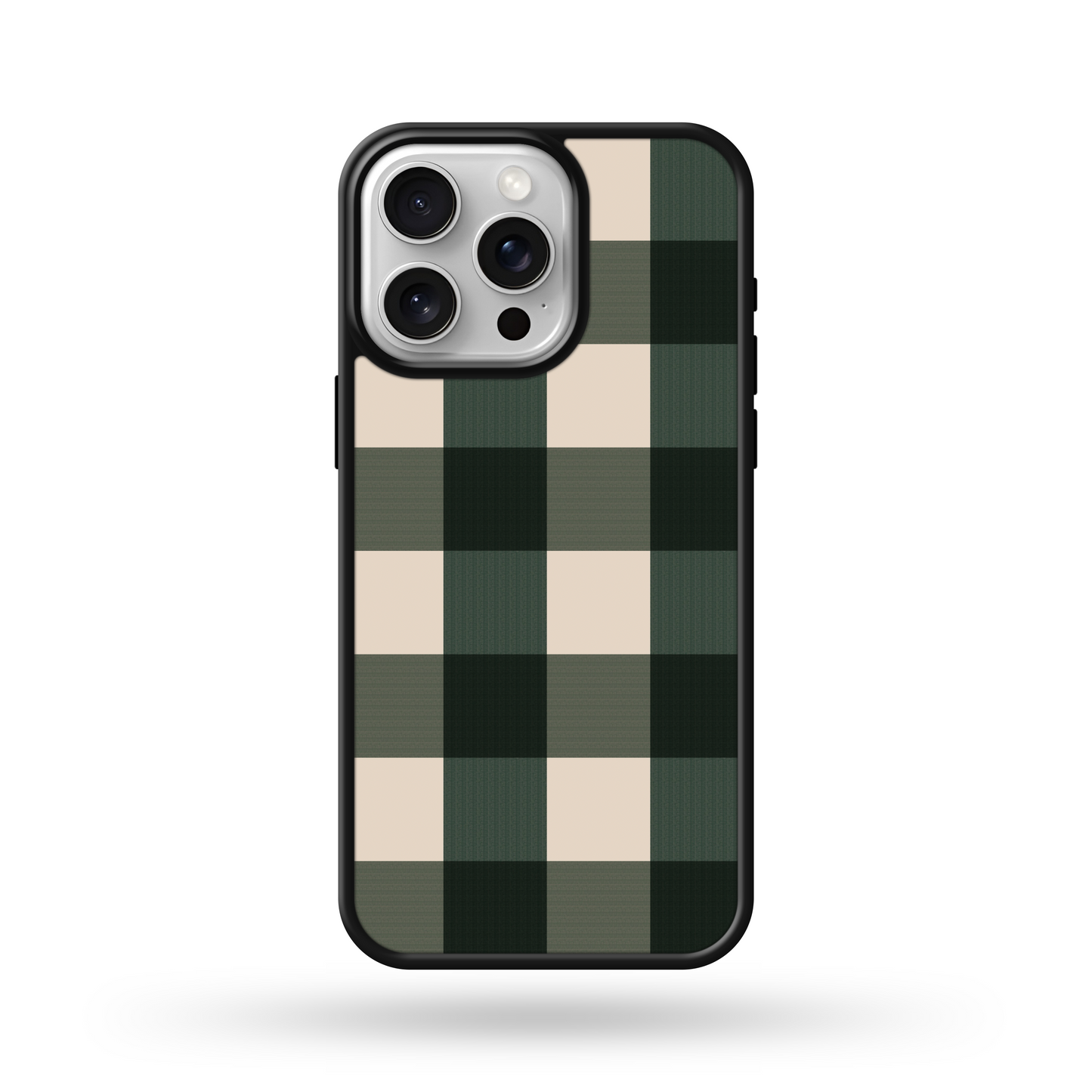 Green Christmas Plaid Phone Case