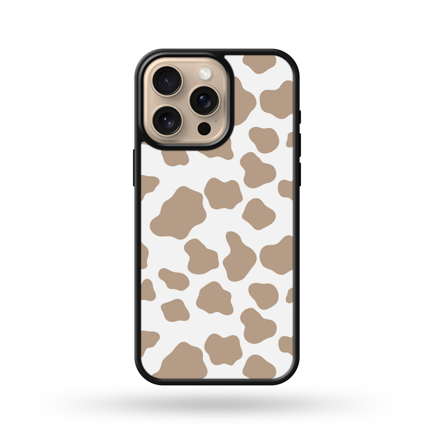 Latte CowPrint MagSafe Compatible Phone Case
