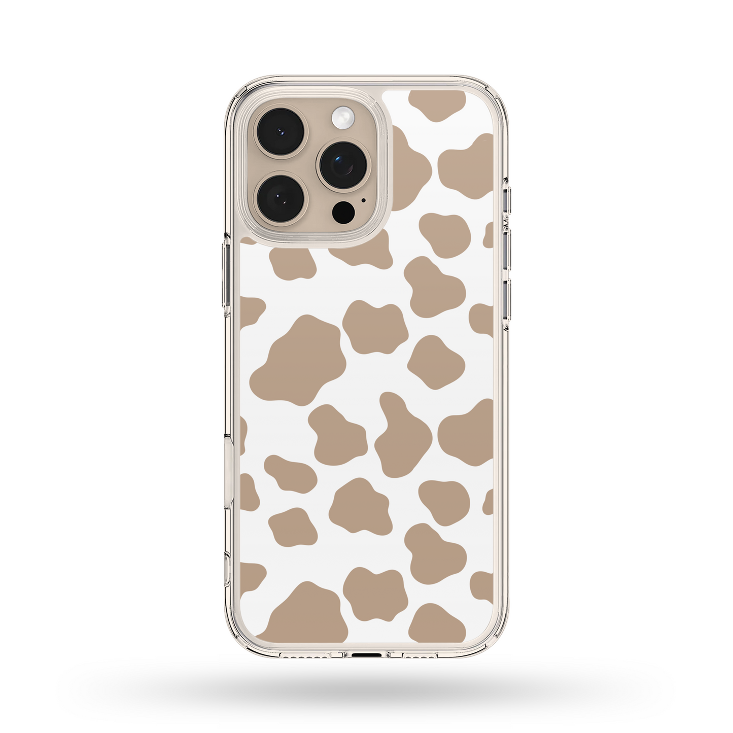 Latte CowPrint MagSafe Compatible Phone Case