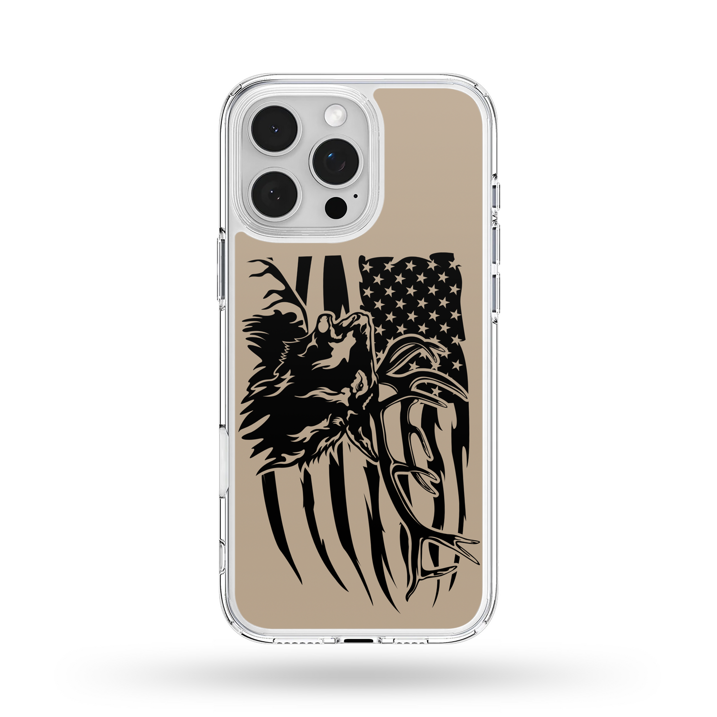 Elk Flag Hunting Phone Case