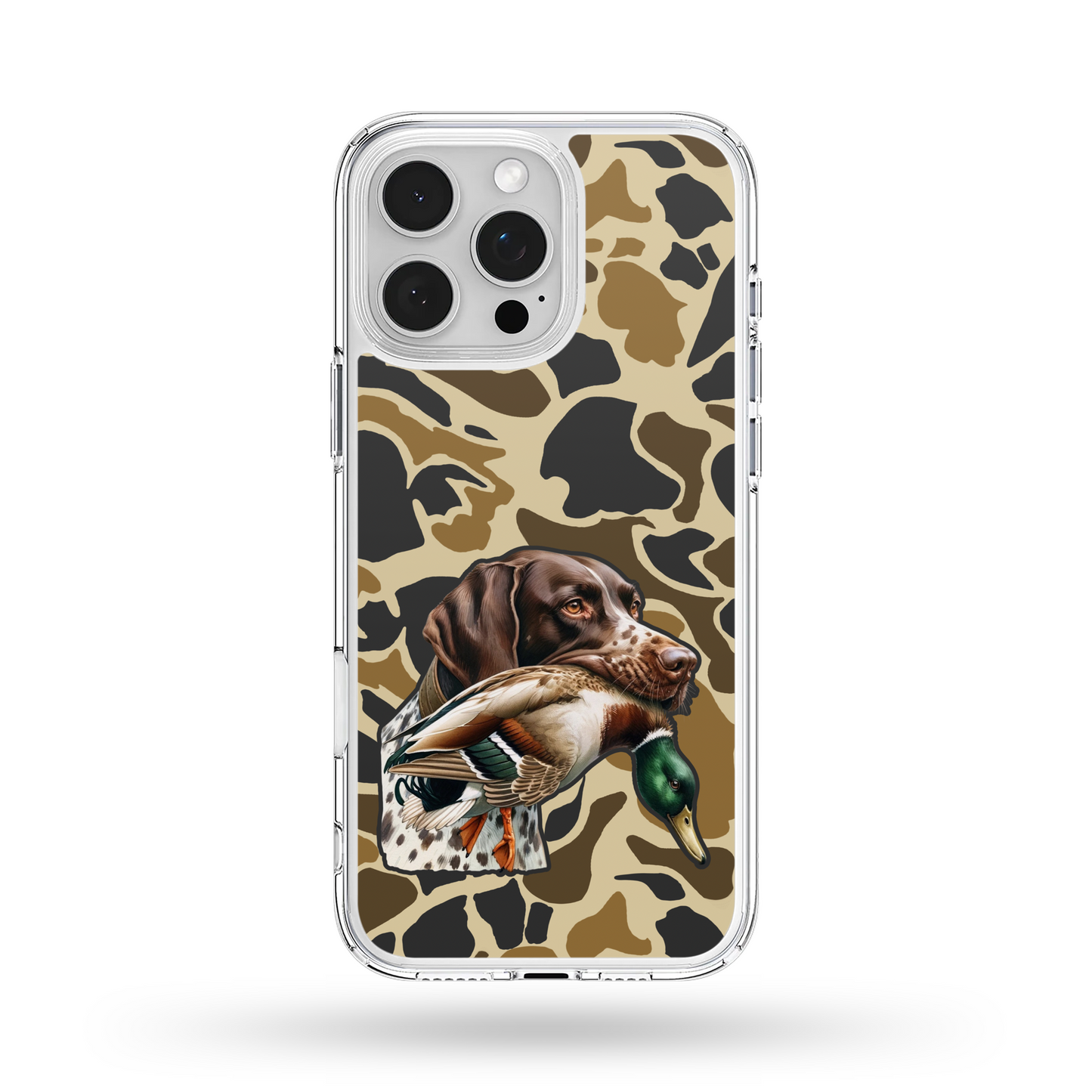 Camo GSP Duck Dog Phone Case