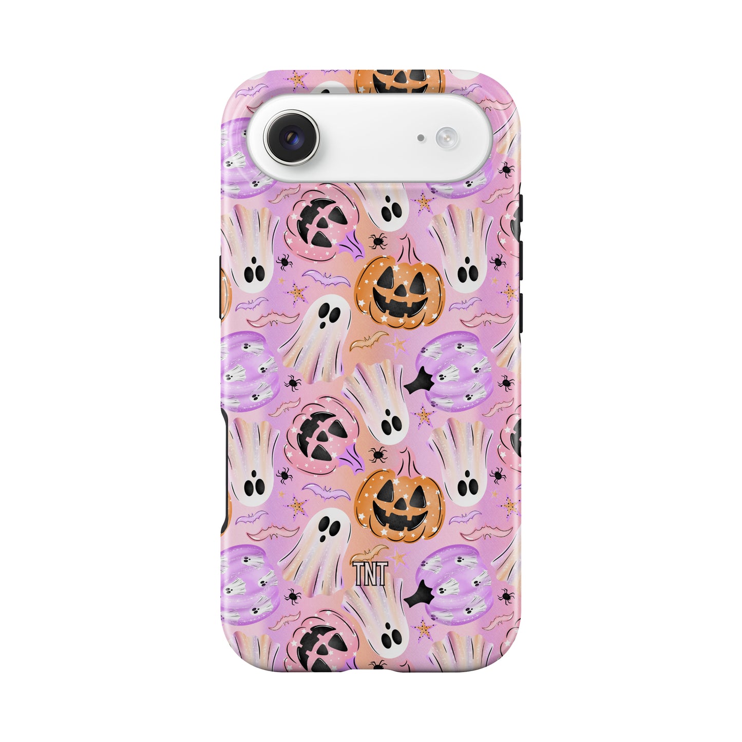 Pastel Pumpkins & Ghosts Halloween Summer Autumn Bright Tough MagSafe Phone Case