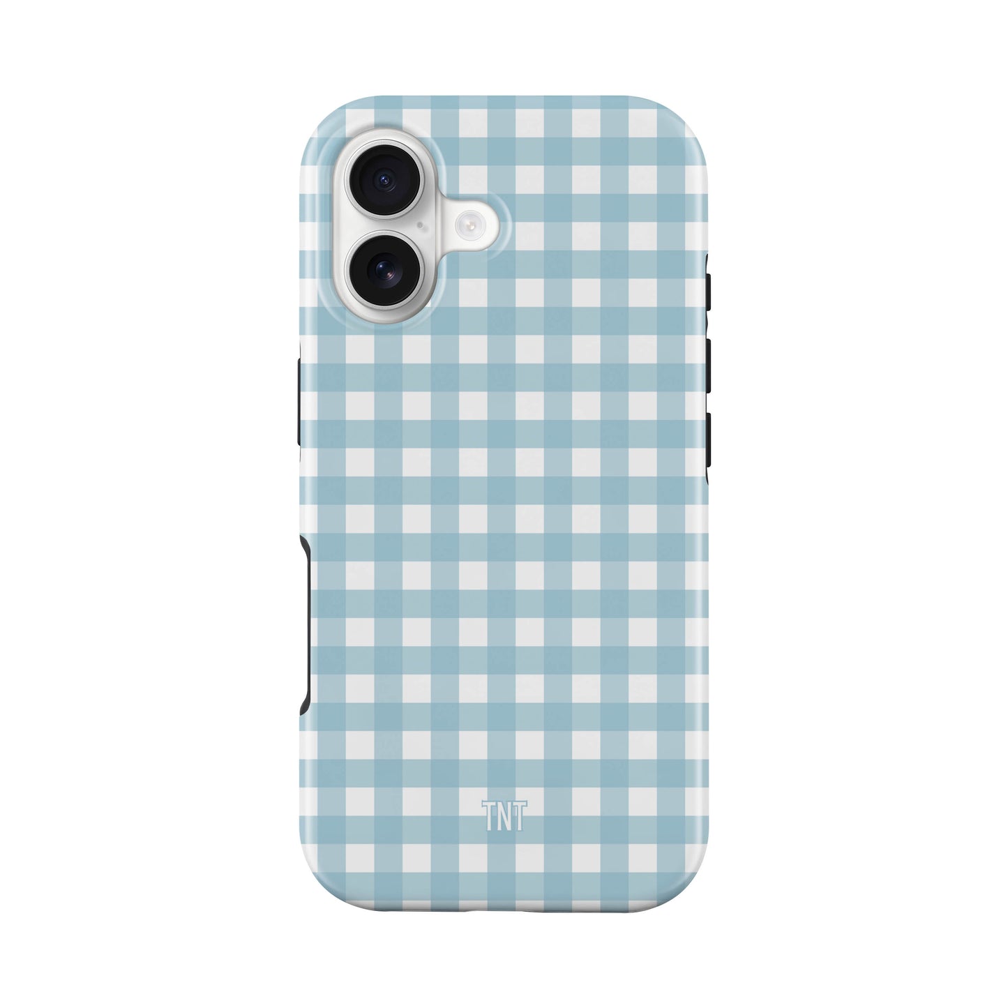 Blue Skies Gingham Tough MagSafe Phone Case