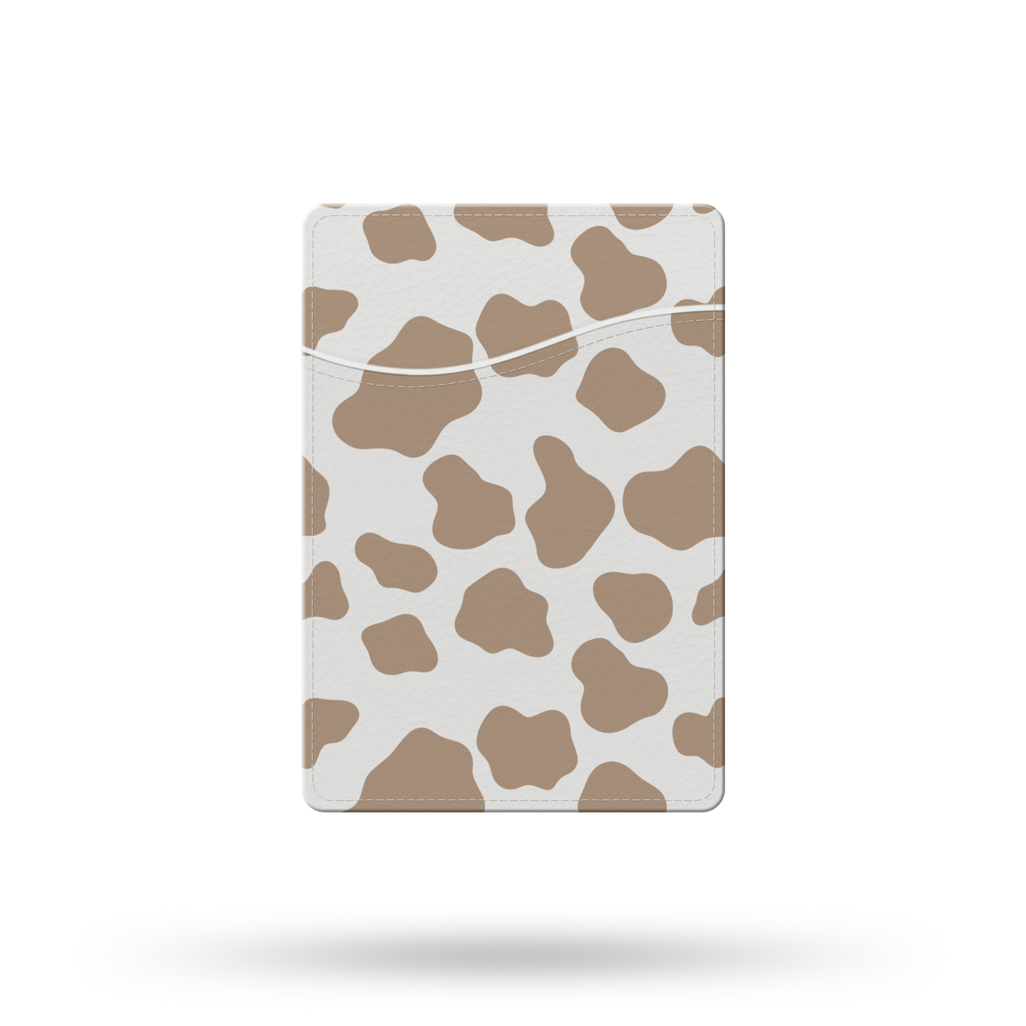 Latte Cowprint MagSafe Wallet
