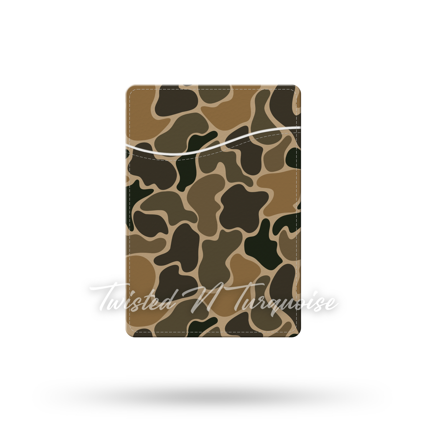 Old School Camo V2 Phone Wallet / Card Holder