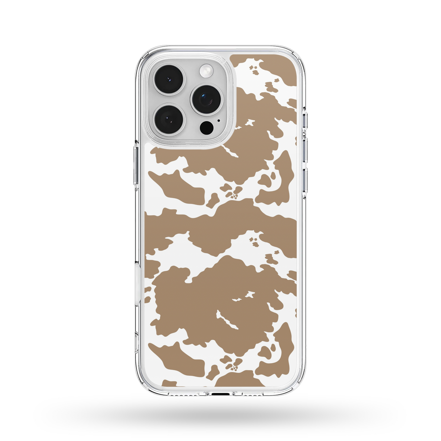 Sand Cowhide MagSafe Compatible Phone Case