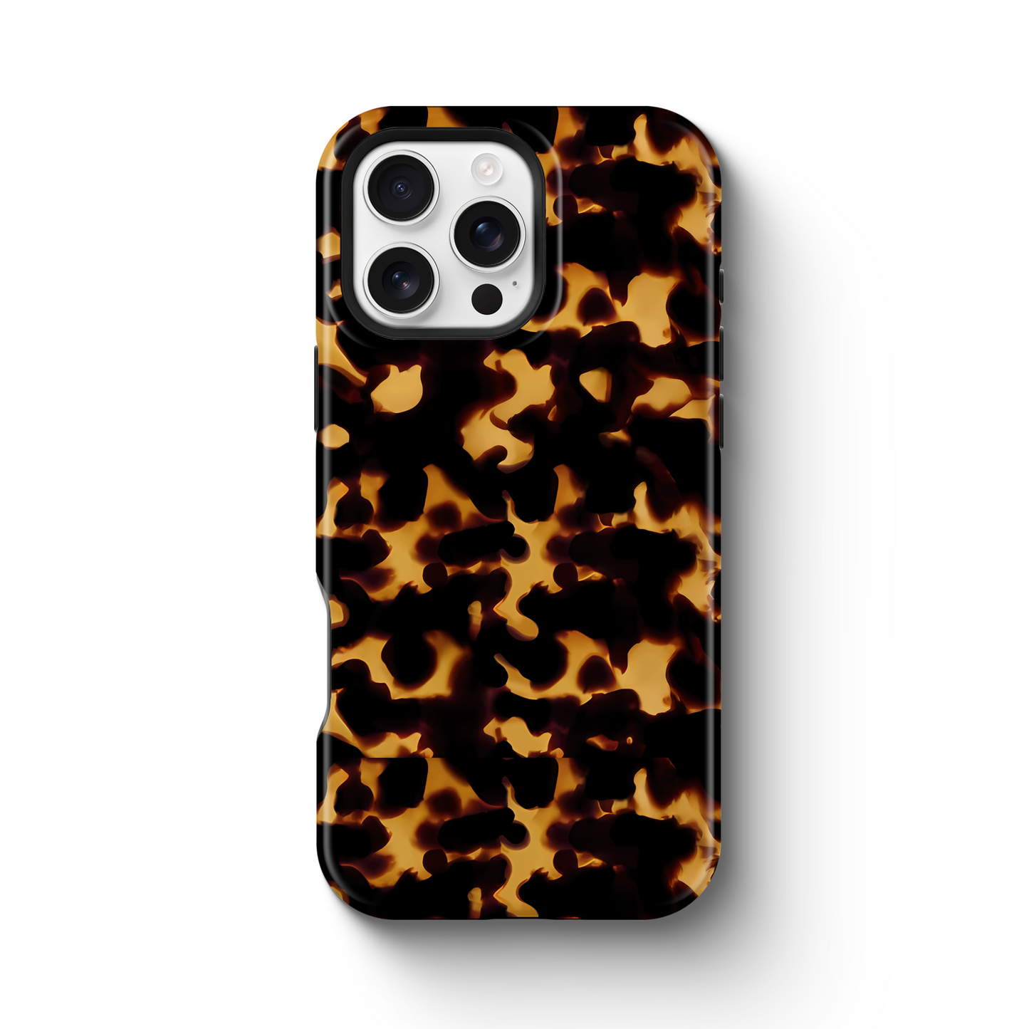 Trendy Tortoise Shell Tough Phone Case