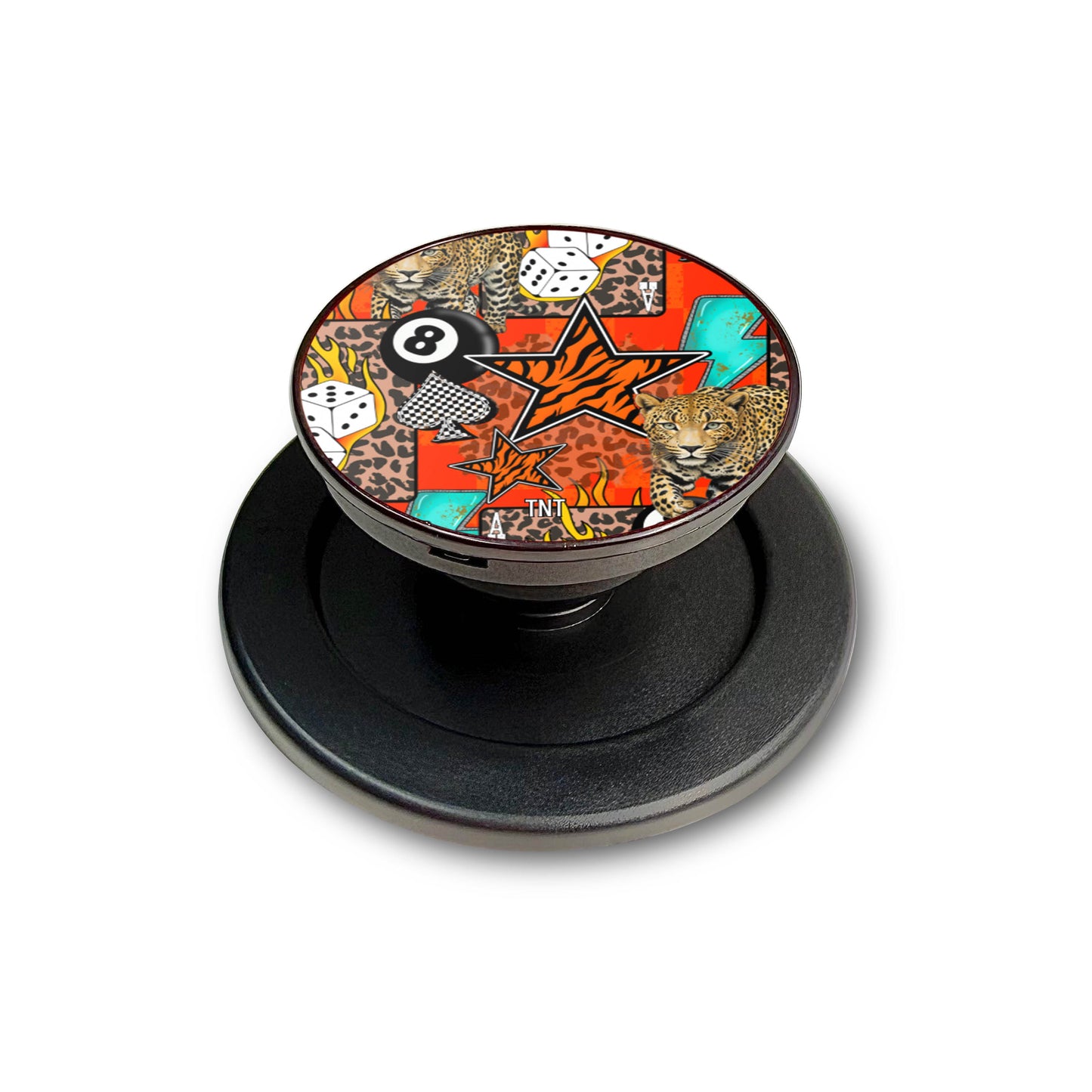 Western Yallternative Leopard Magnetic Phone Grip
