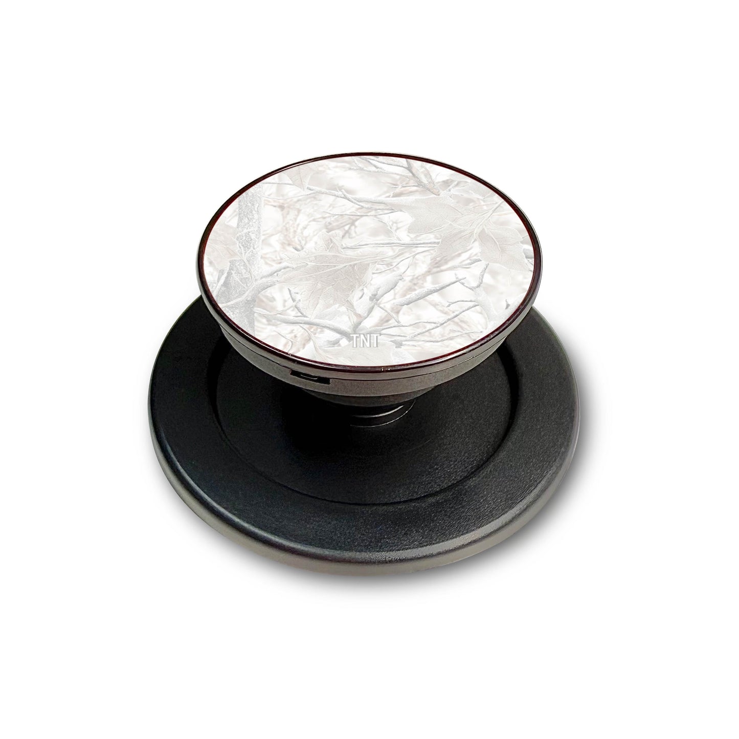 White Tree Camo Magnetic Phone Grip
