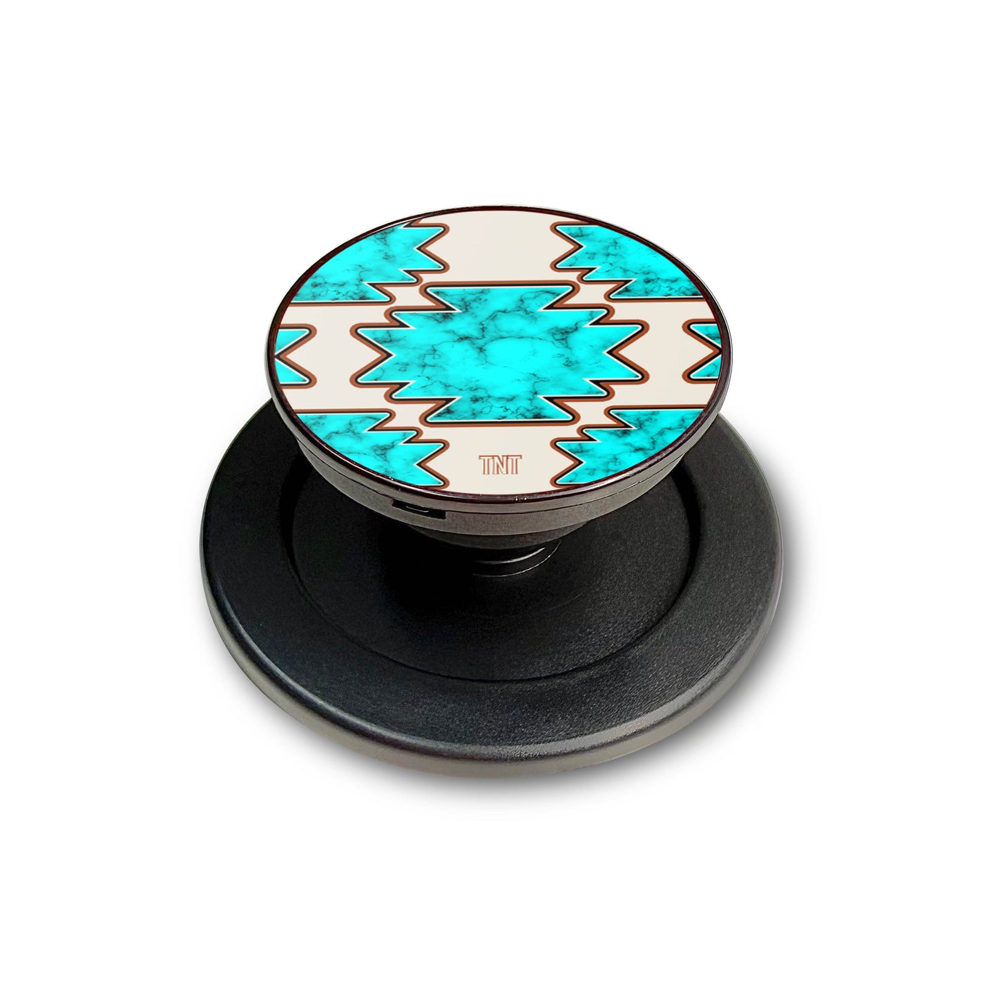 Turquoise Marble Aztec Western Magnetic Phone Grip