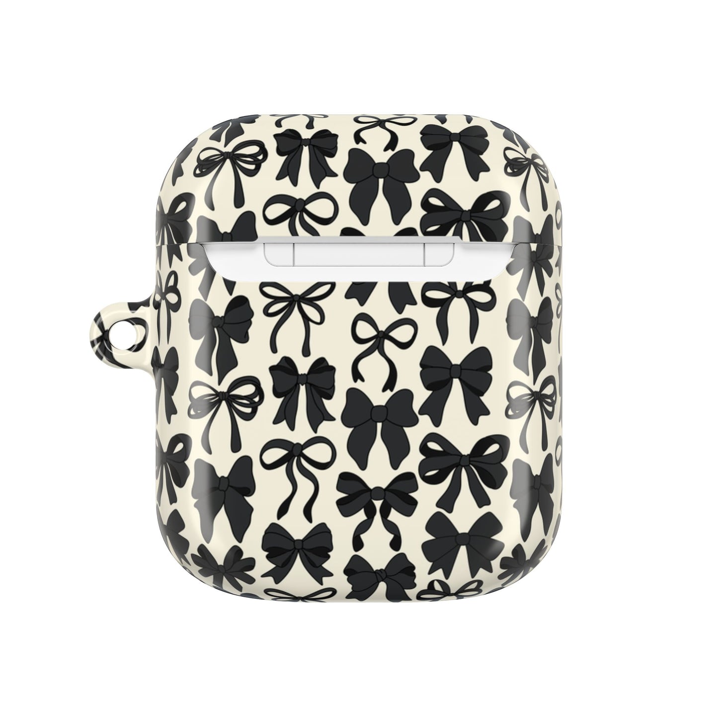 Black Bow Collage Coquette Trendy AirPod Case