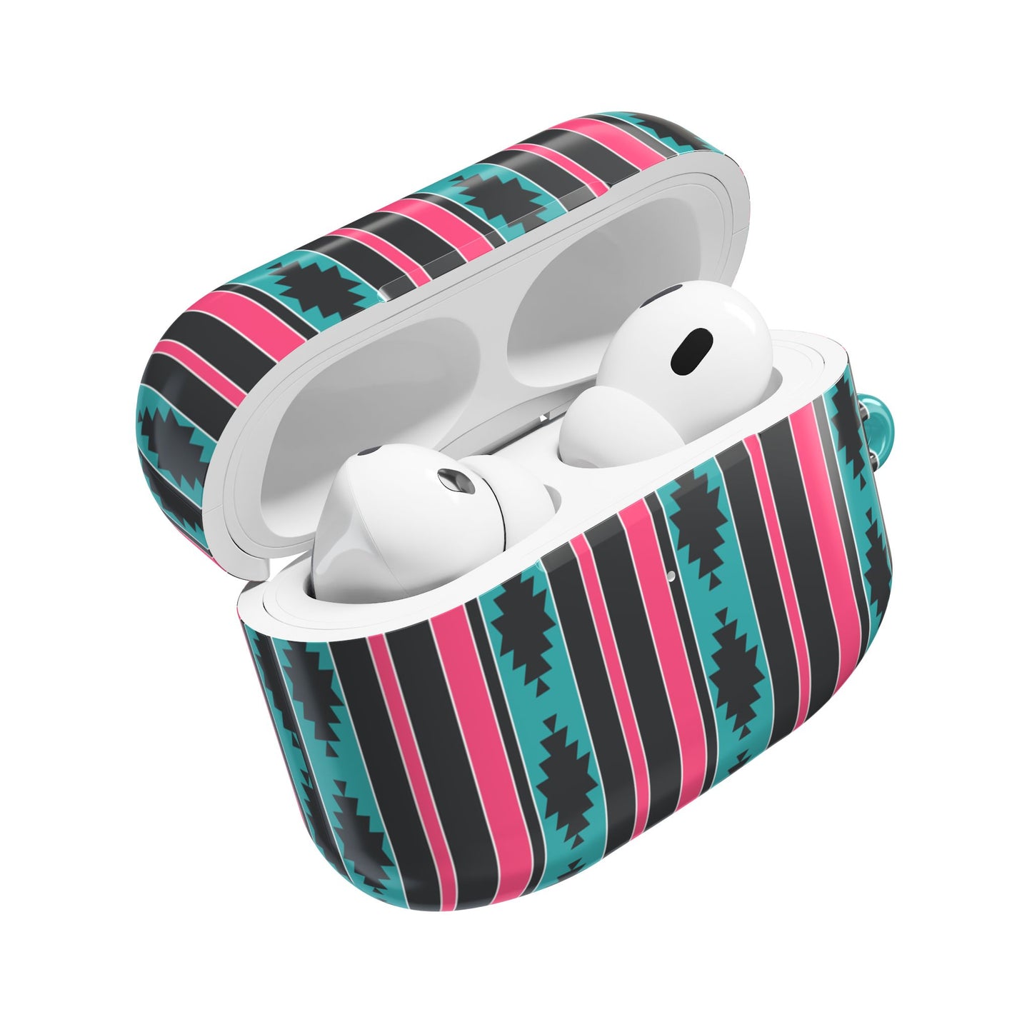 Pink Turquoise Aztec Western AirPod Case