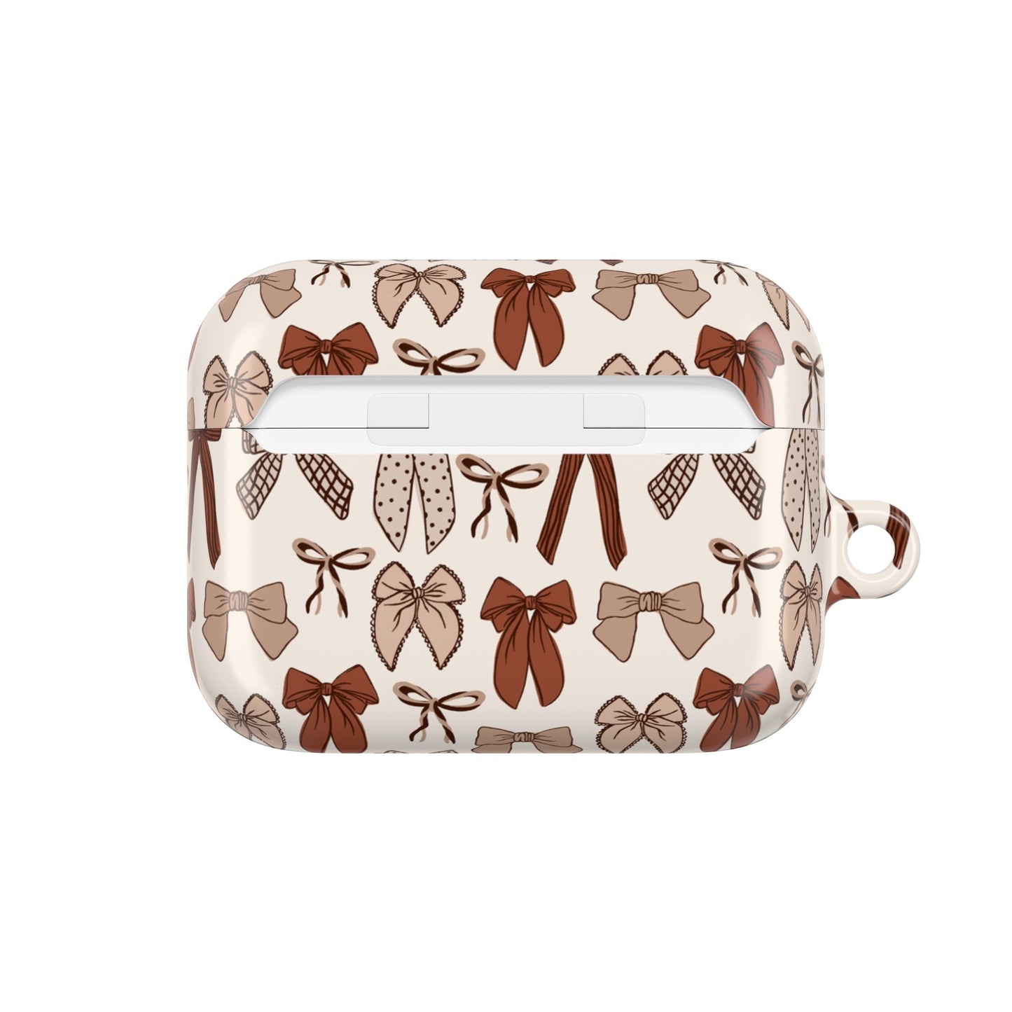 Brown Fall Bow Collage AirPod Case