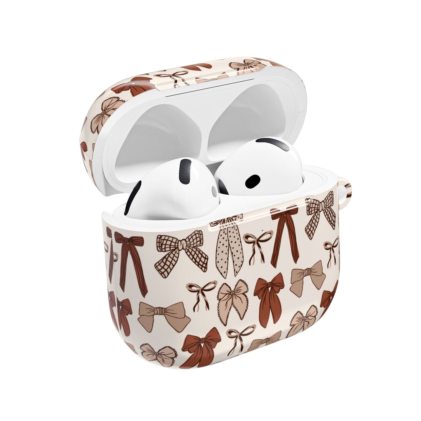 Brown Fall Bow Collage AirPod Case