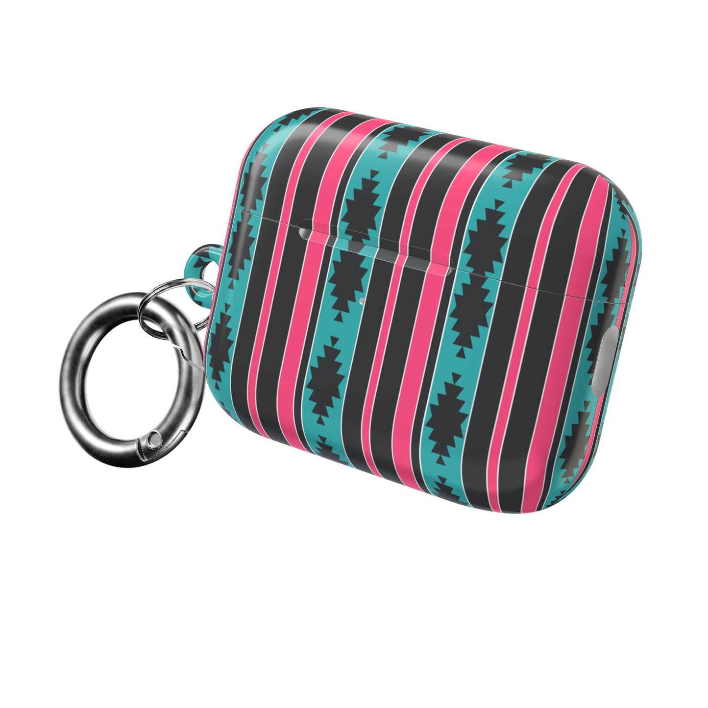 Pink Turquoise Aztec Western AirPod Case