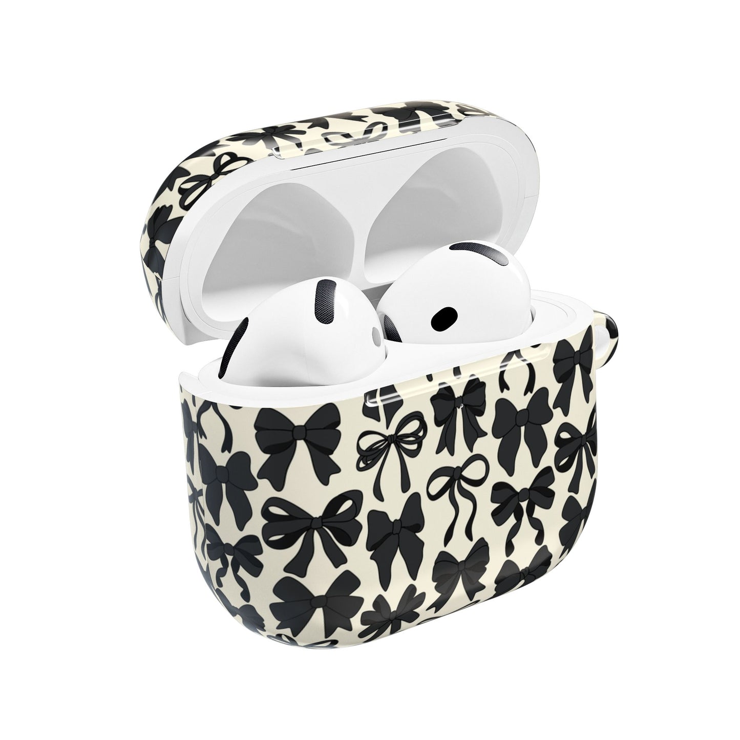 Black Bow Collage Coquette Trendy AirPod Case