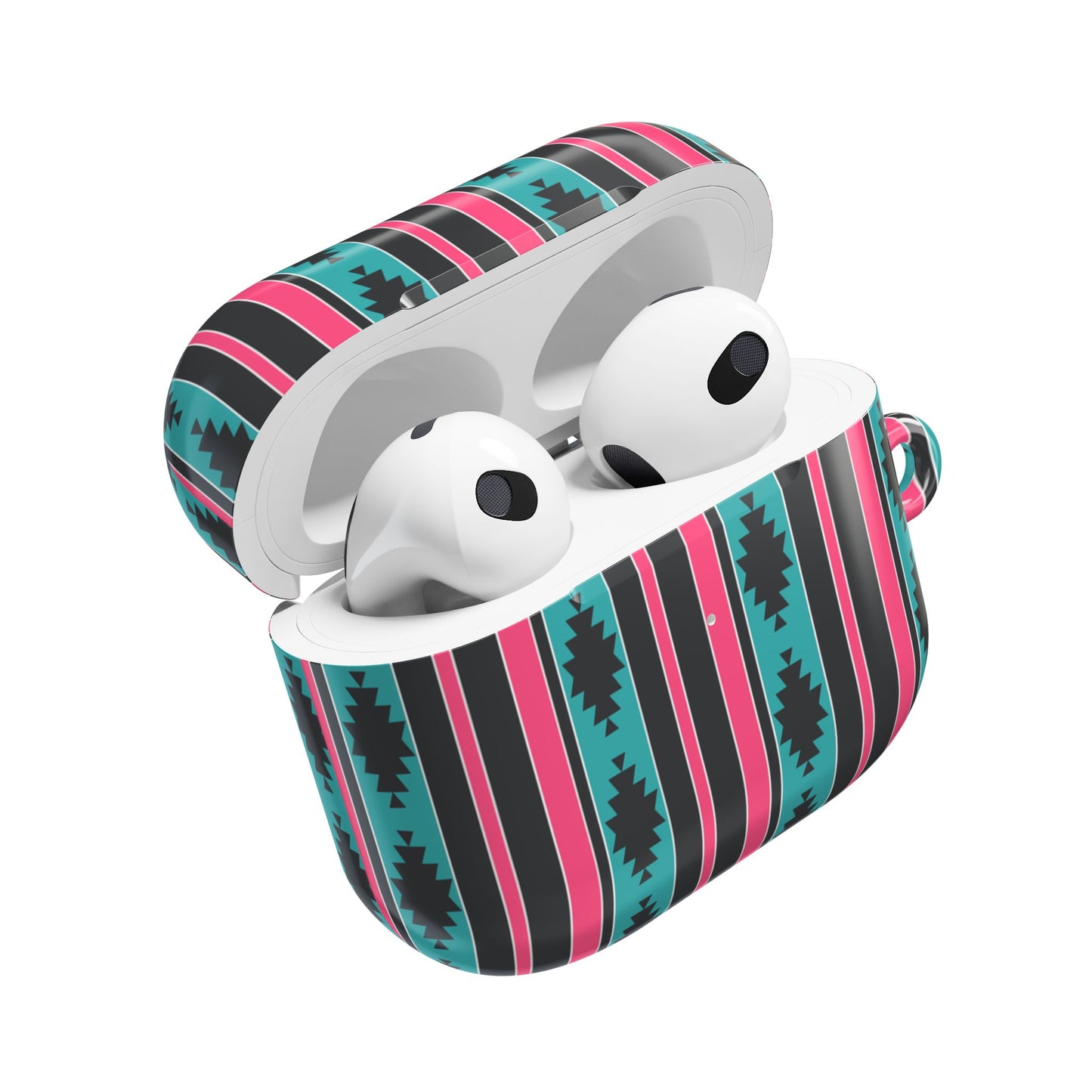 Pink Turquoise Aztec Western AirPod Case
