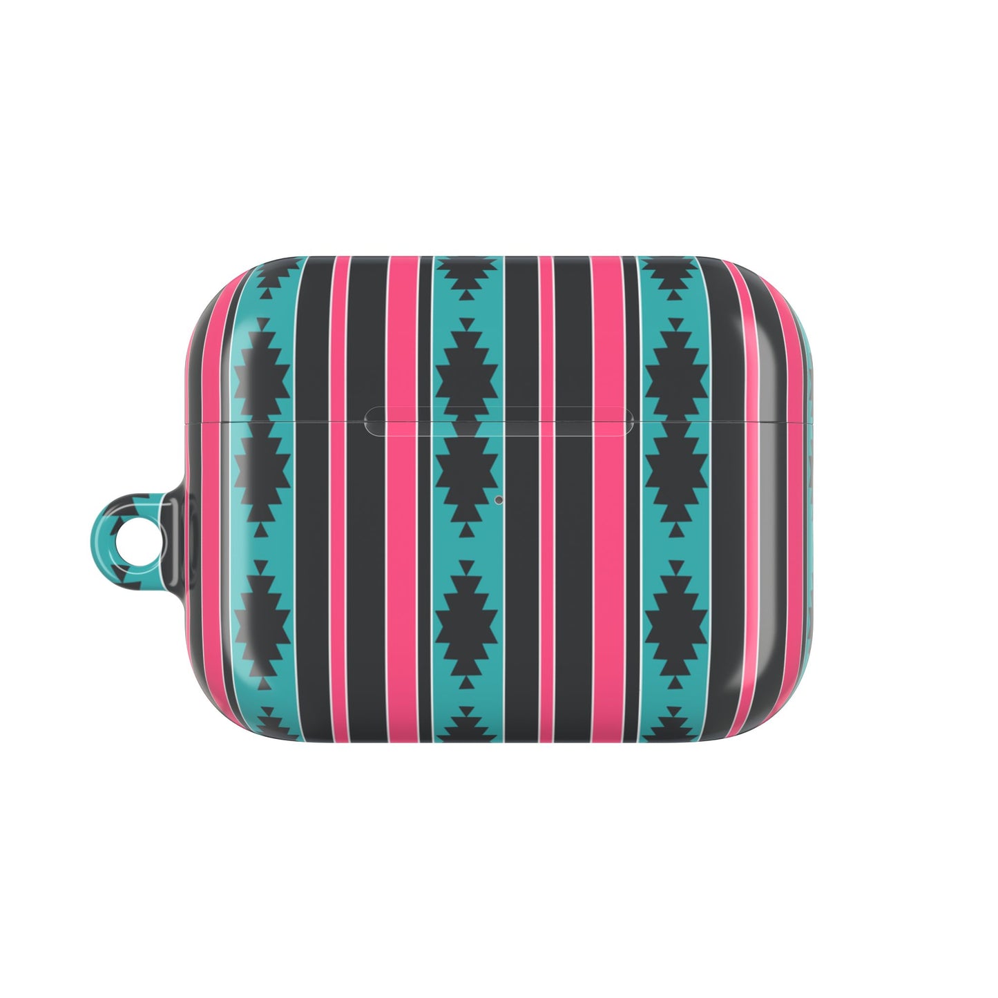 Pink Turquoise Aztec Western AirPod Case