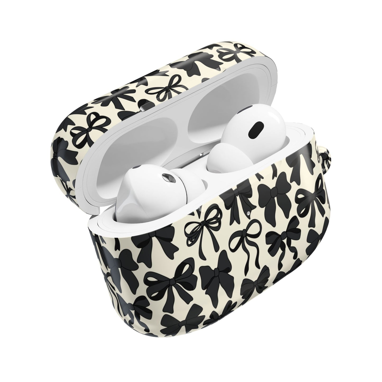 Black Bow Collage Coquette Trendy AirPod Case