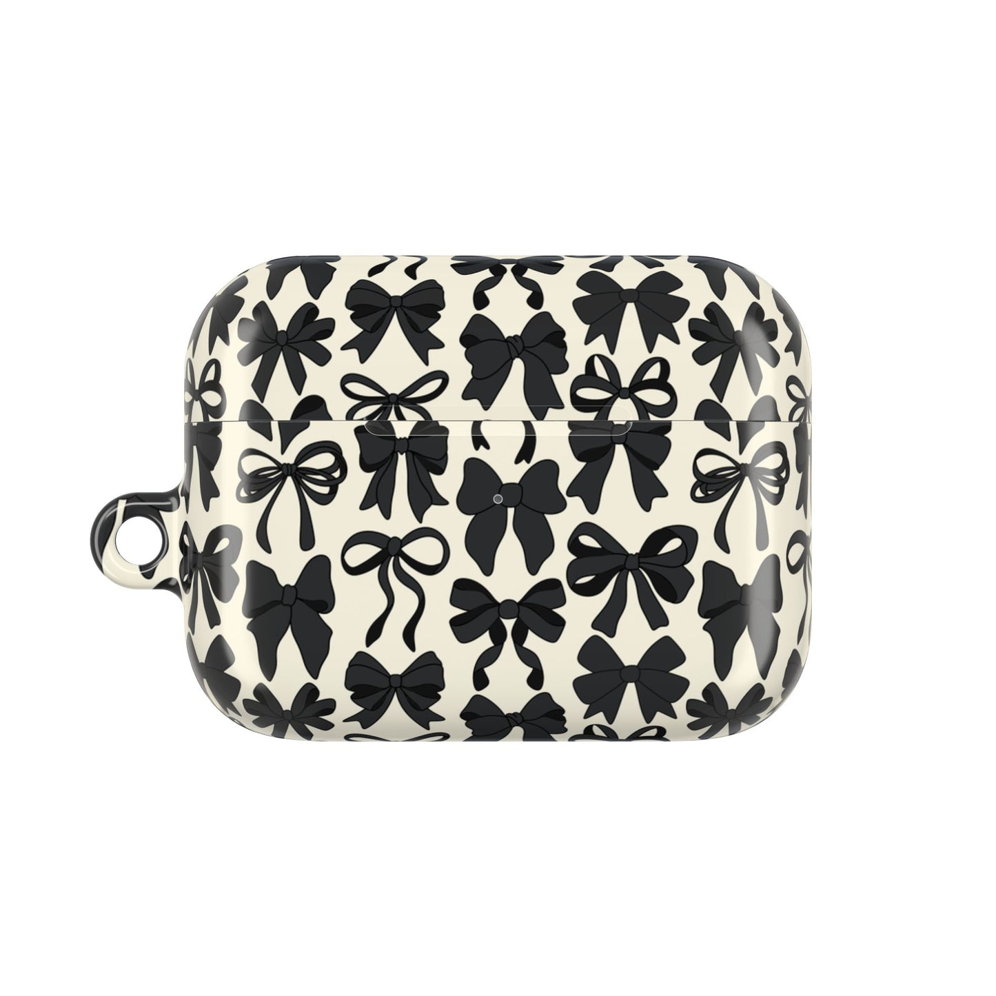 Black Bow Collage Coquette Trendy AirPod Case