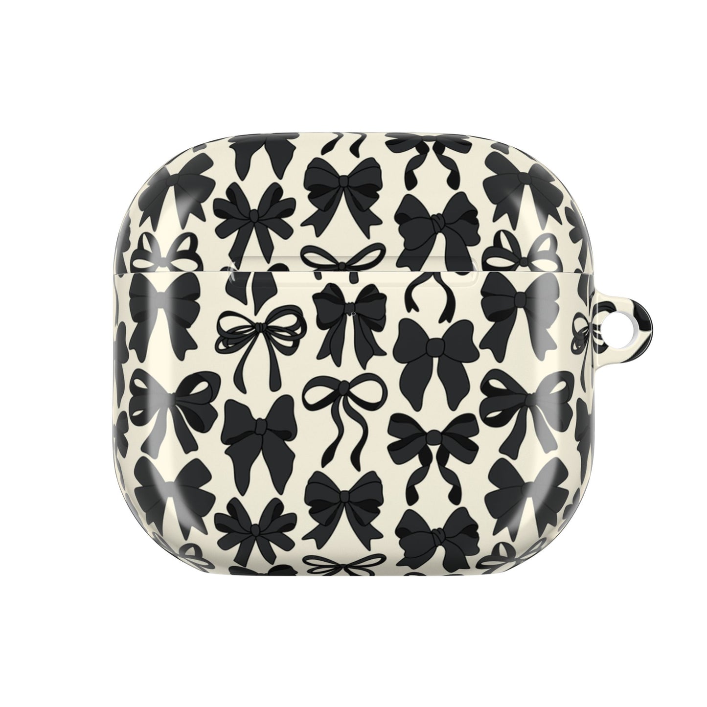 Black Bow Collage Coquette Trendy AirPod Case