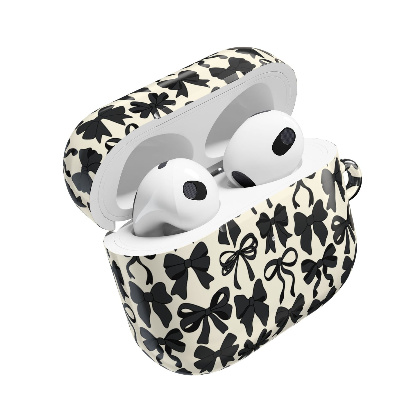 Black Bow Collage Coquette Trendy AirPod Case