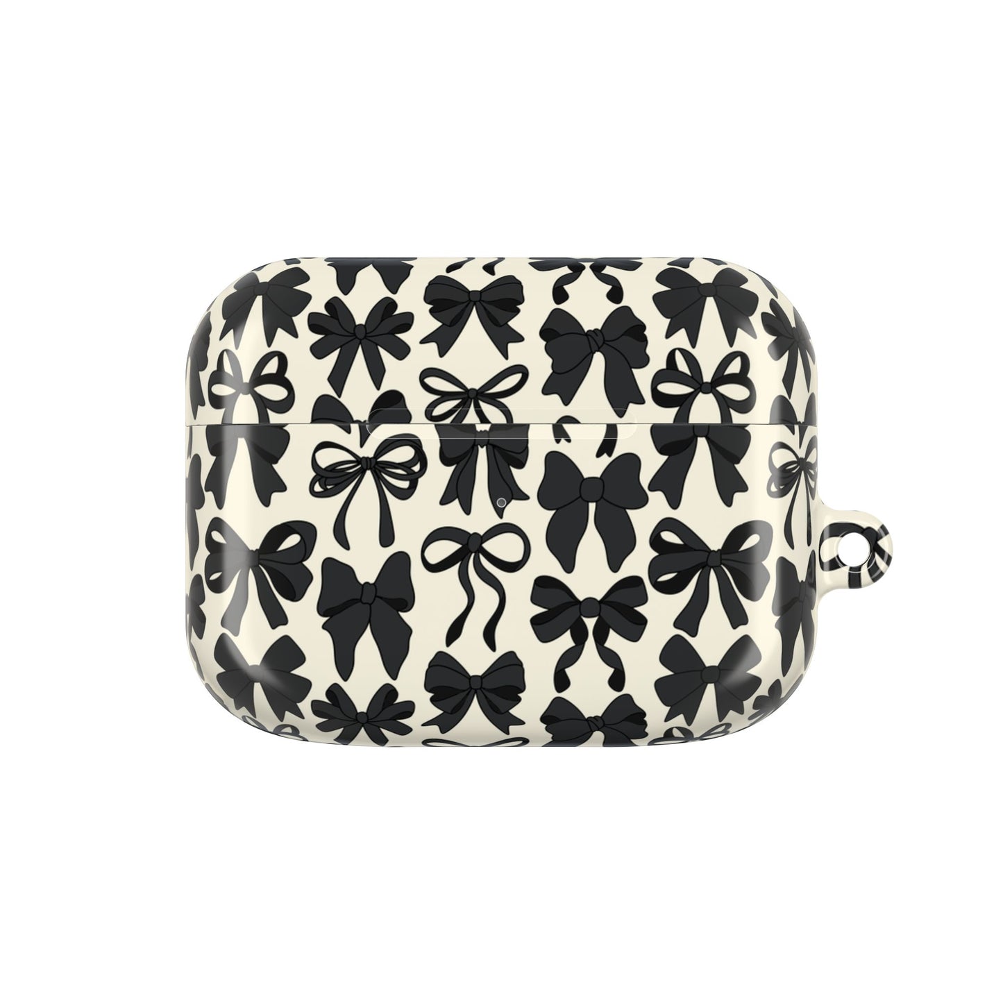 Black Bow Collage Coquette Trendy AirPod Case