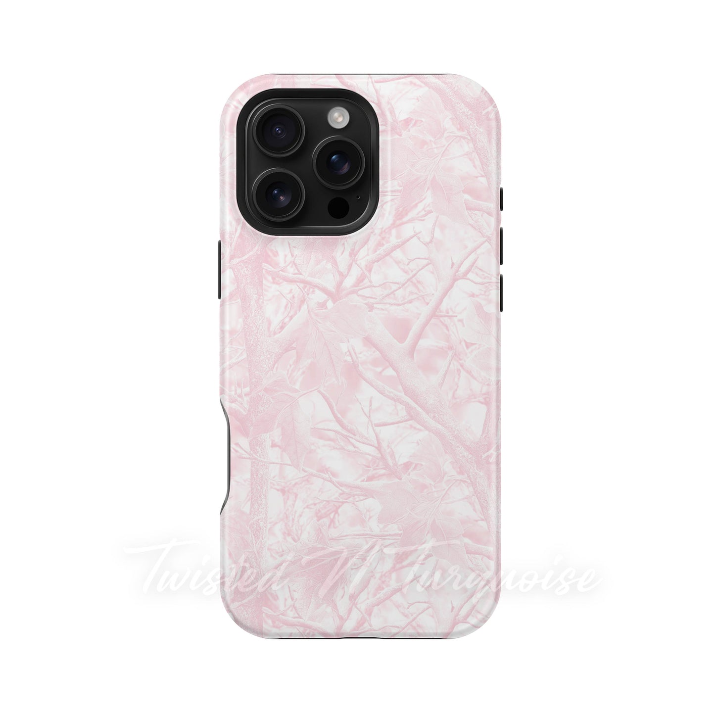 Pink Tree Camo Trendy Country Tough Magnetic Phone Case