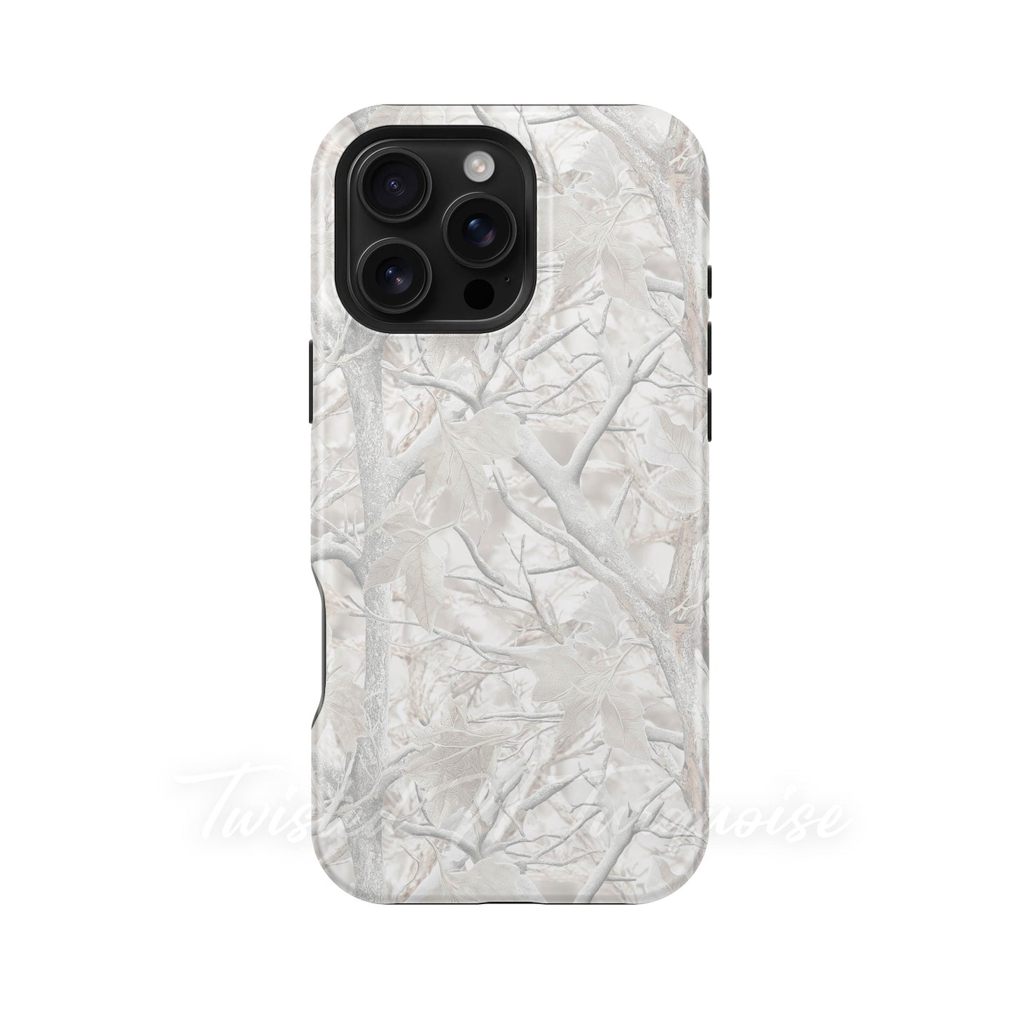 White Tree Camo Trendy Country Tough Magnetic Phone Case
