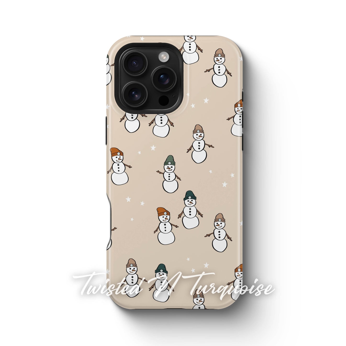 Cozy Snowman Tough Magnetic Phone Case
