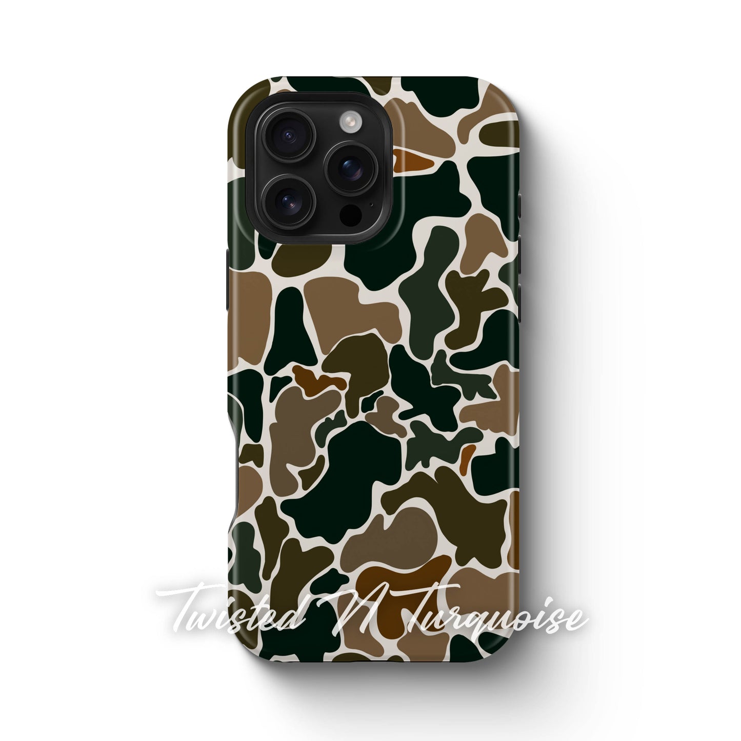 Trendy Camo Tough Magnetic Mobile Phone Case