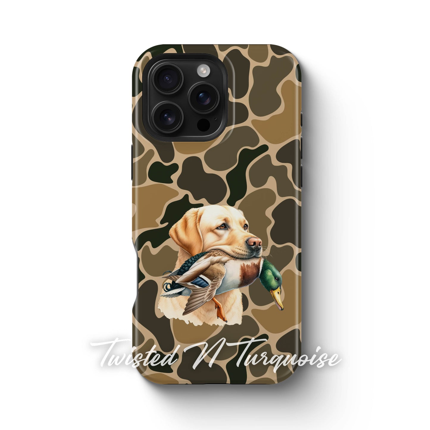 Yellow Lab Duck Camo Tough Phone Case