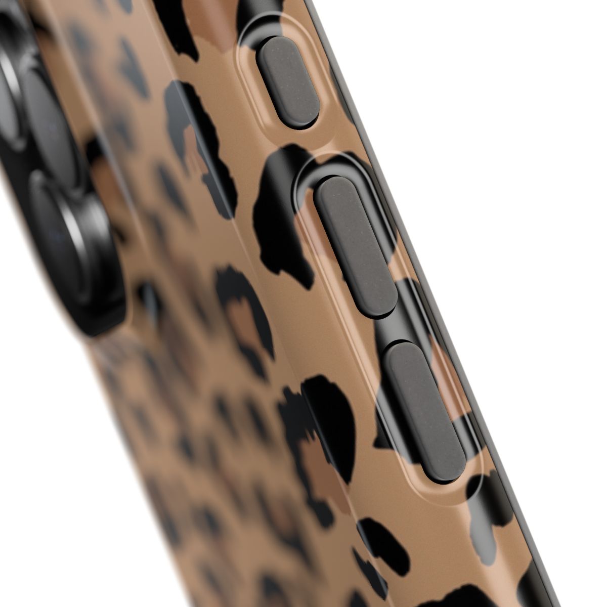 Cheetah Print Boho Trendy Tough Magnetic Mobile Phone Case