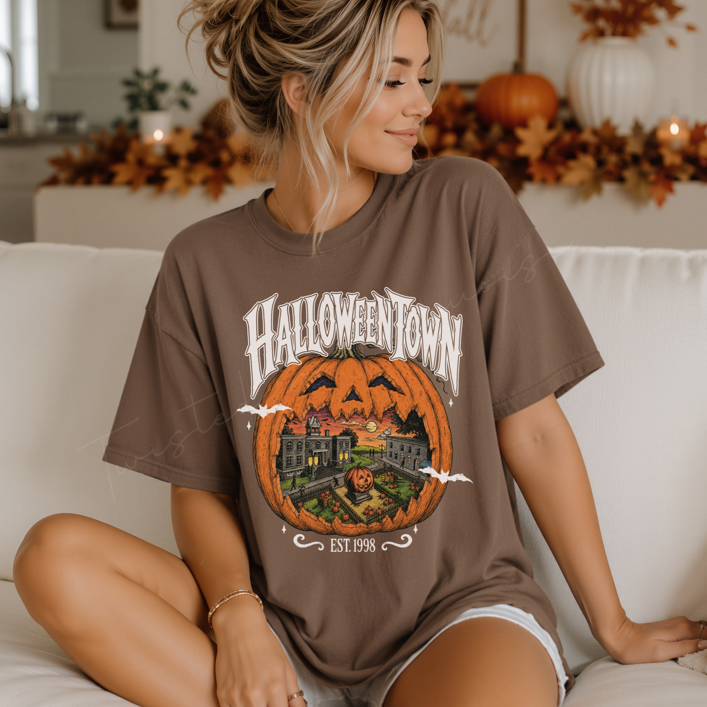 Halloween Unisex Garment-Dyed T-shirt