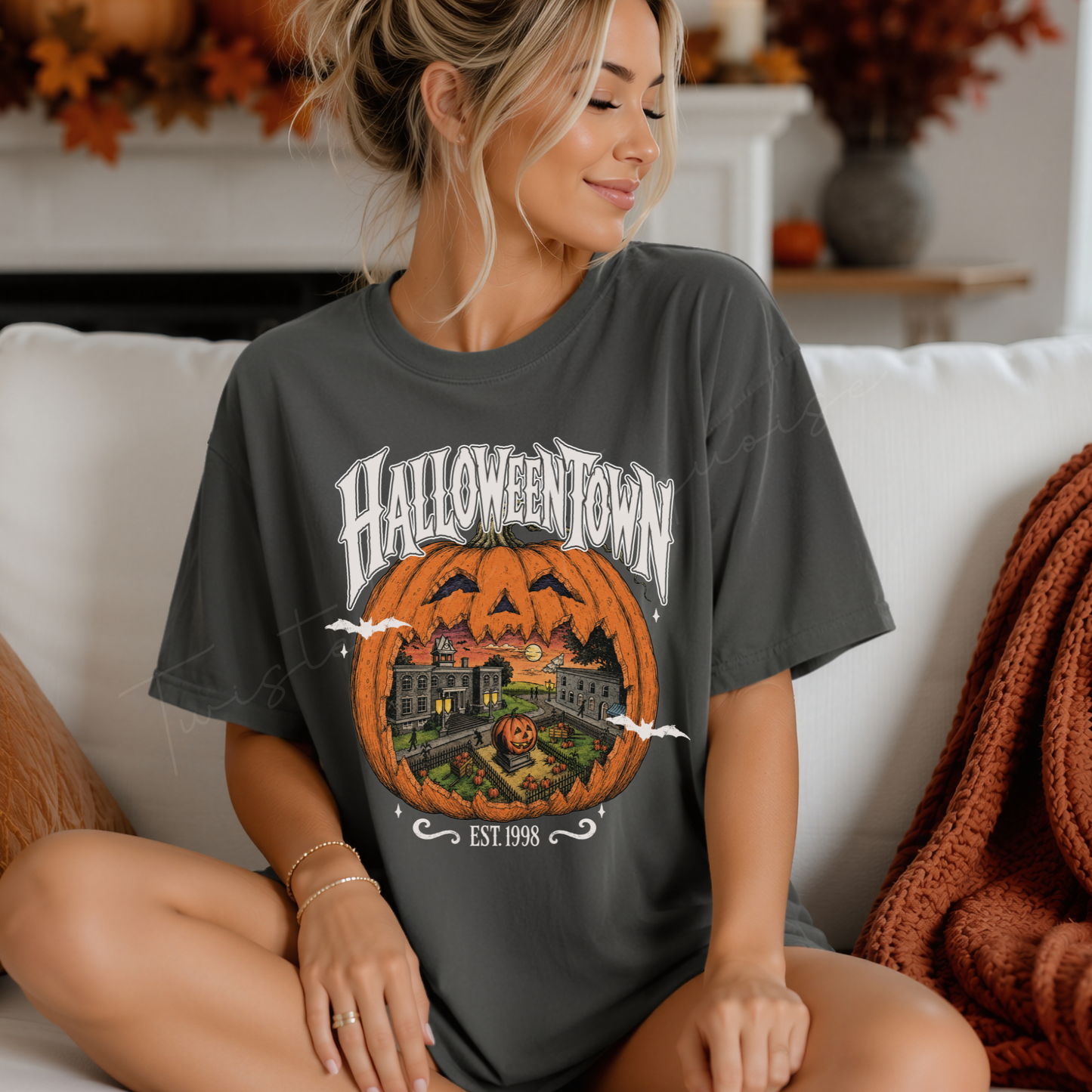 Halloween Unisex Garment-Dyed T-shirt