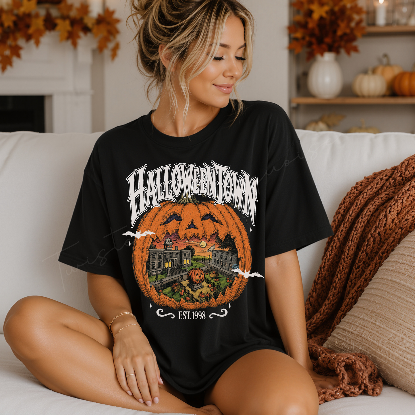Halloween Unisex Garment-Dyed T-shirt