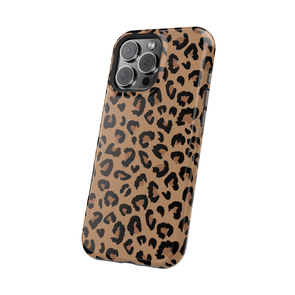 Cheetah Print Boho Trendy Tough Magnetic Mobile Phone Case