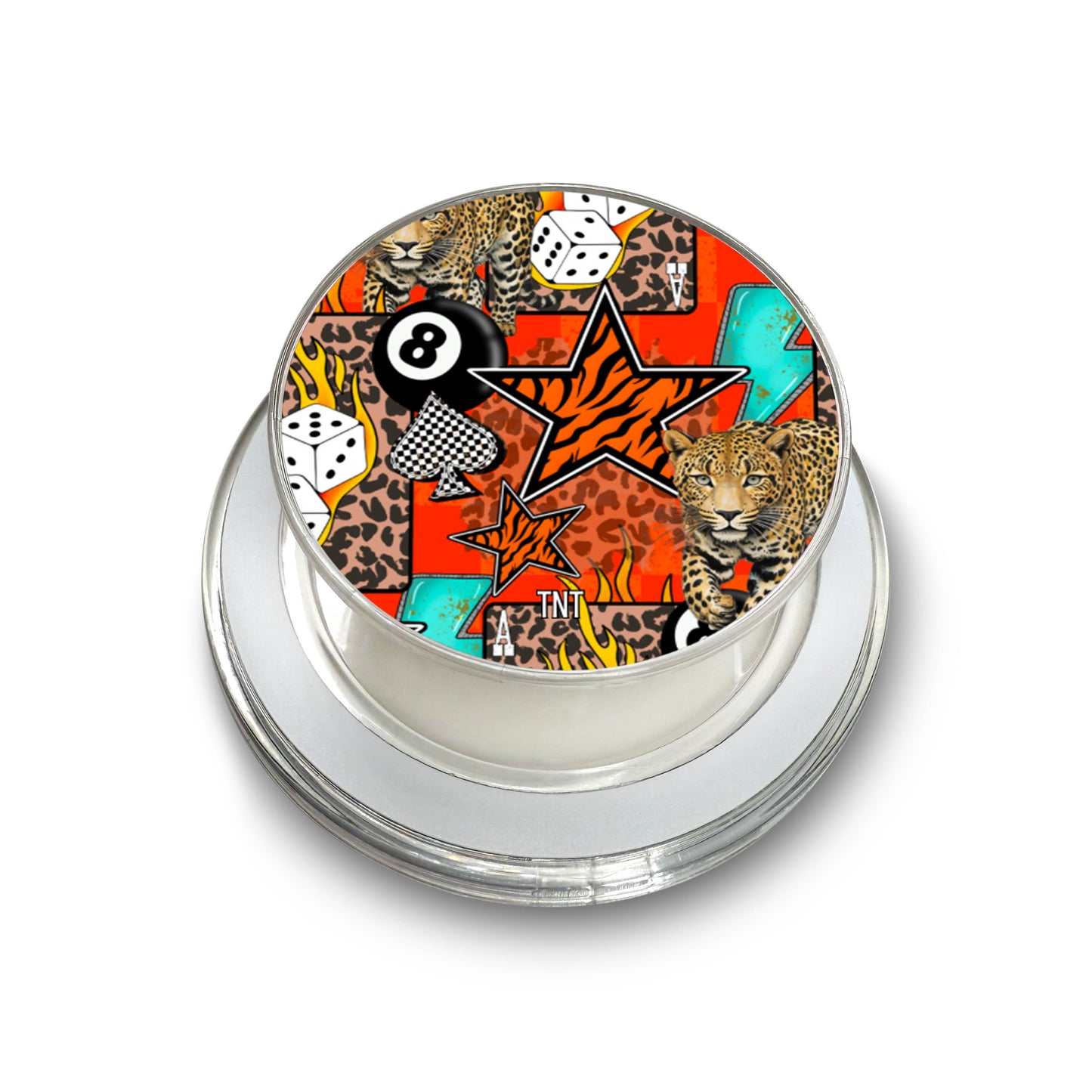 Western Yallternative Leopard Magnetic Phone Grip